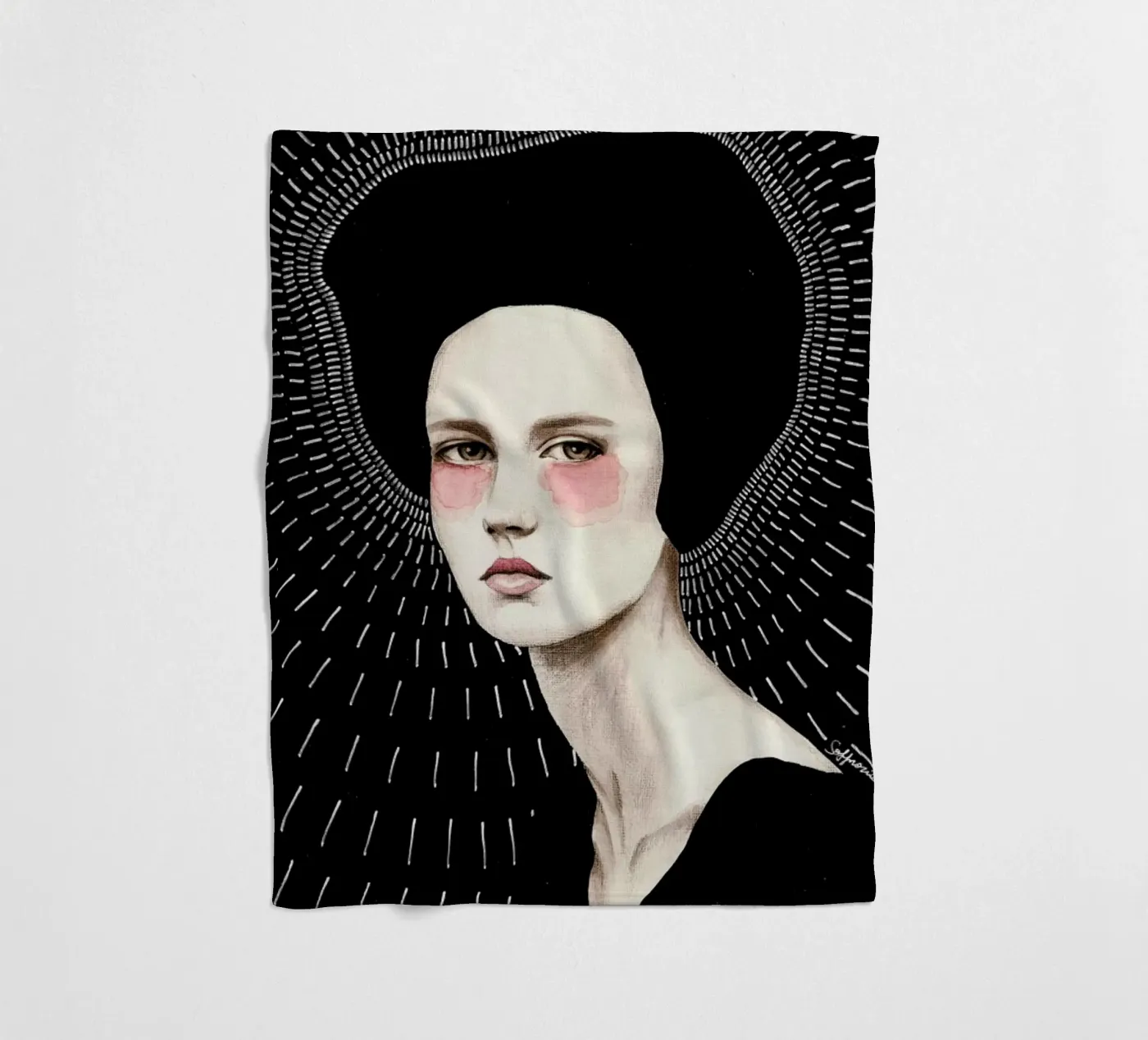 Freda coperta in pile da Sofia Bonati