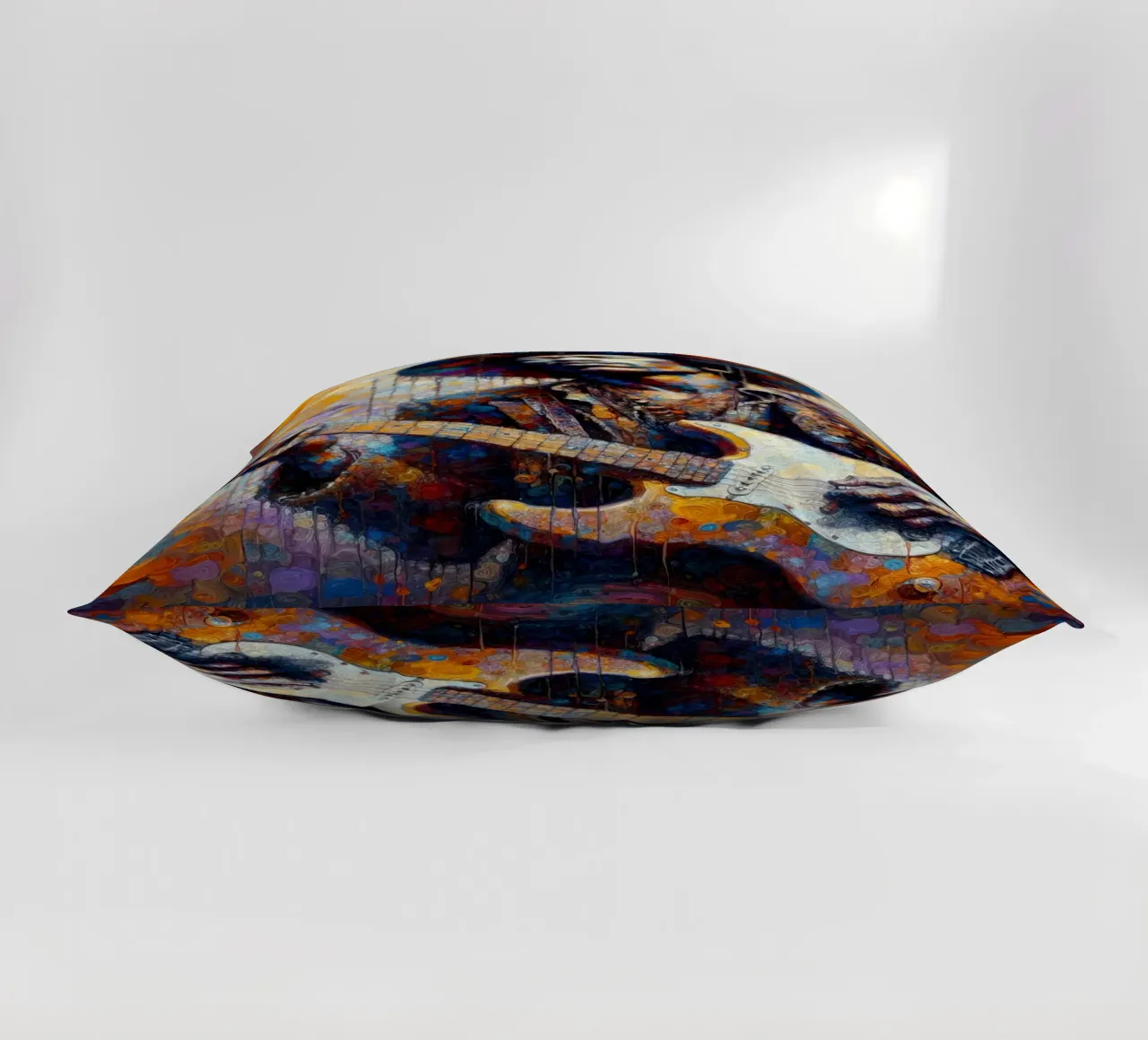 JImi Hendrix con colori intricati cuscino da ARTVI-SHOP