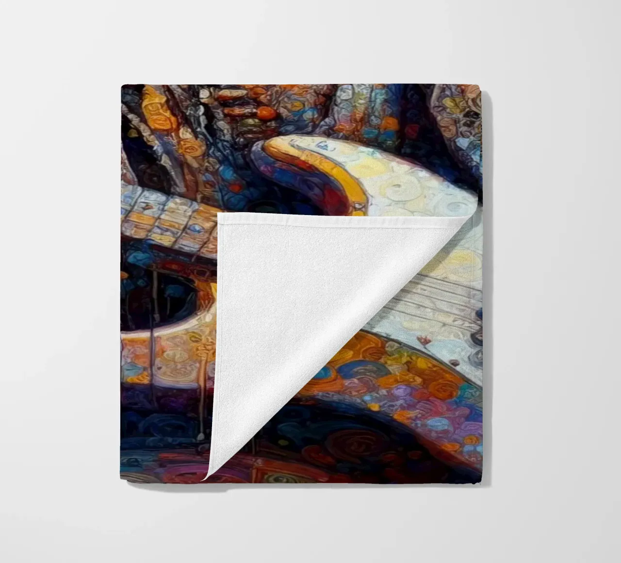 JImi Hendrix con colori intricati telo mare da ARTVI-SHOP