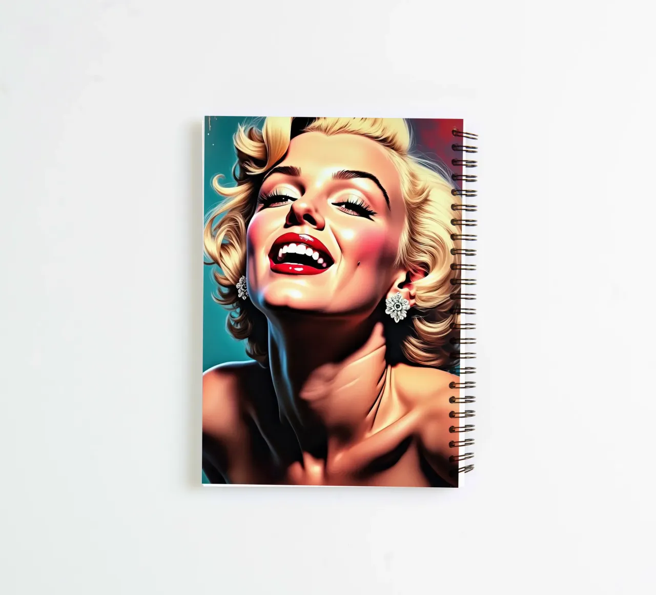 marilyn monroe spiral notebook by 🎁 ARTVI-SHOP