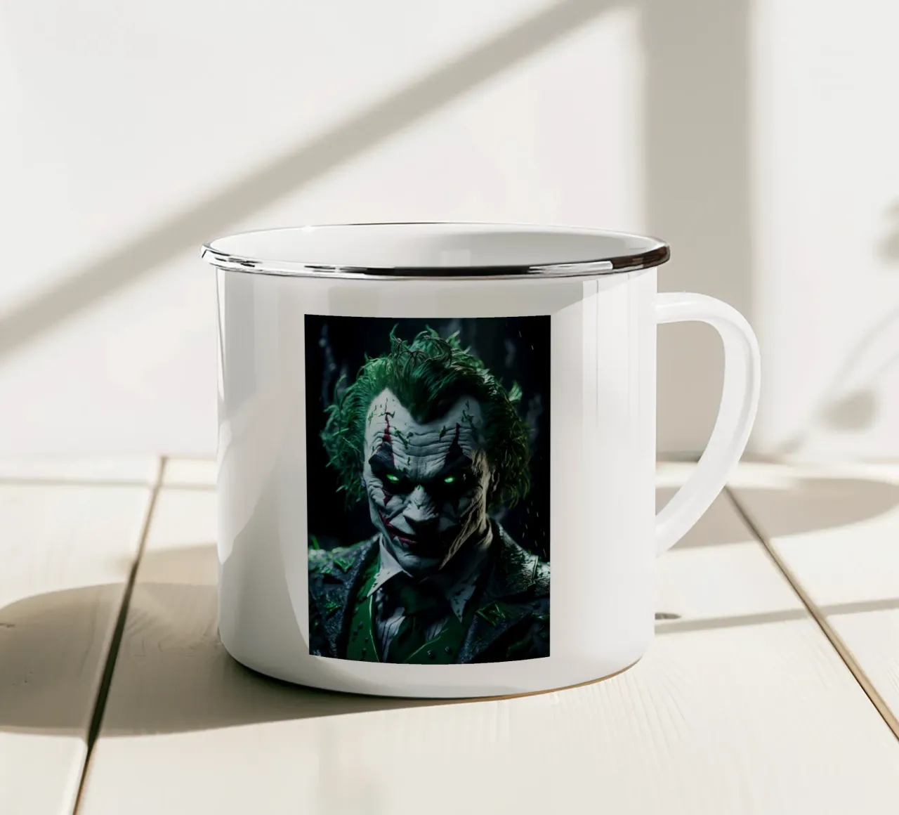 Joker tazza in smalto da ARTVI-SHOP