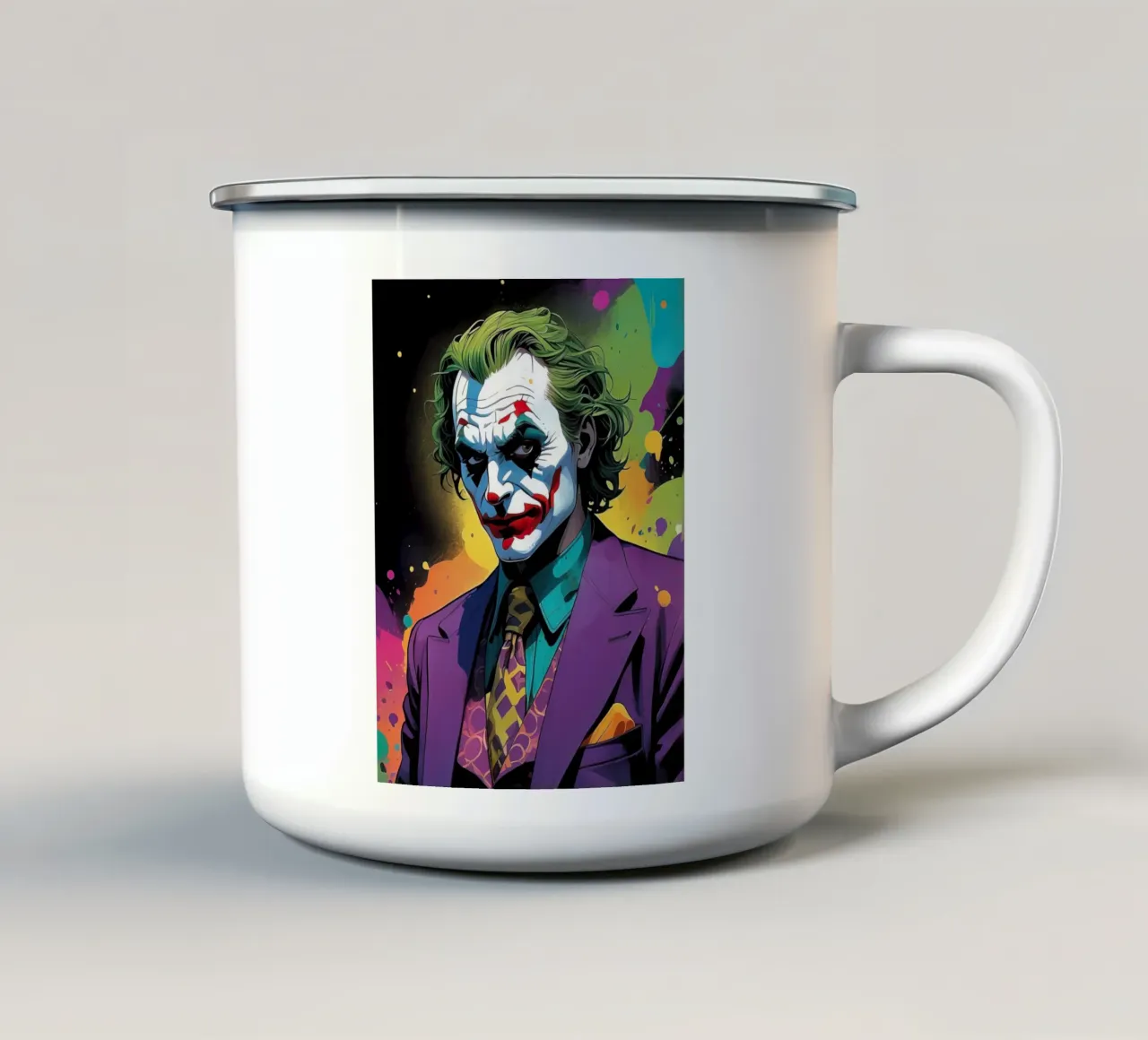 Joker tazza in smalto da ARTVI-SHOP