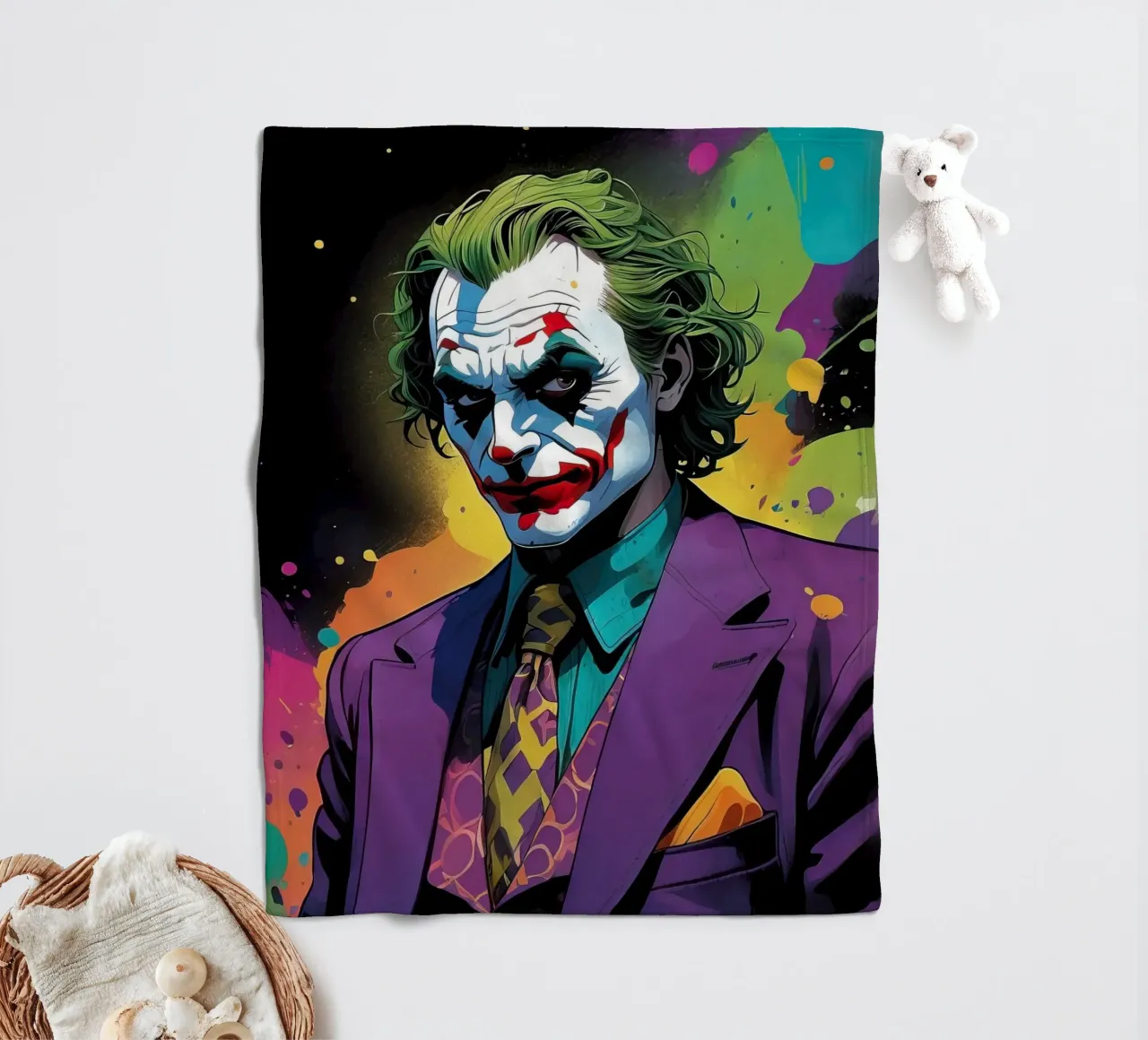Joker coperta in pile da 🎁 ARTVI-SHOP