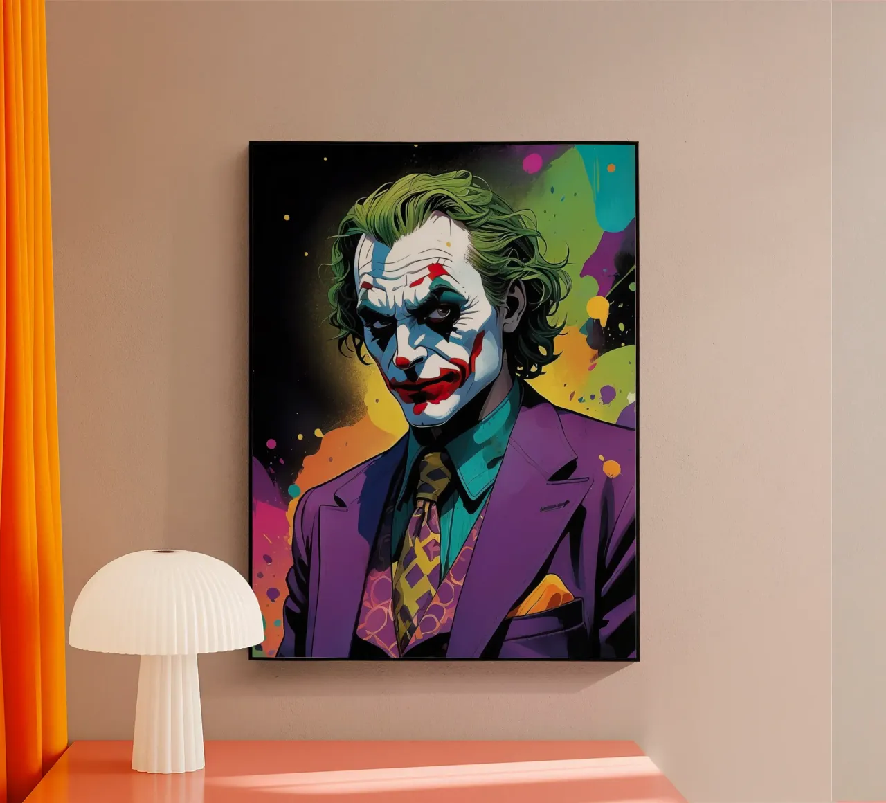 Joker acryl van 🎁 NOBELART