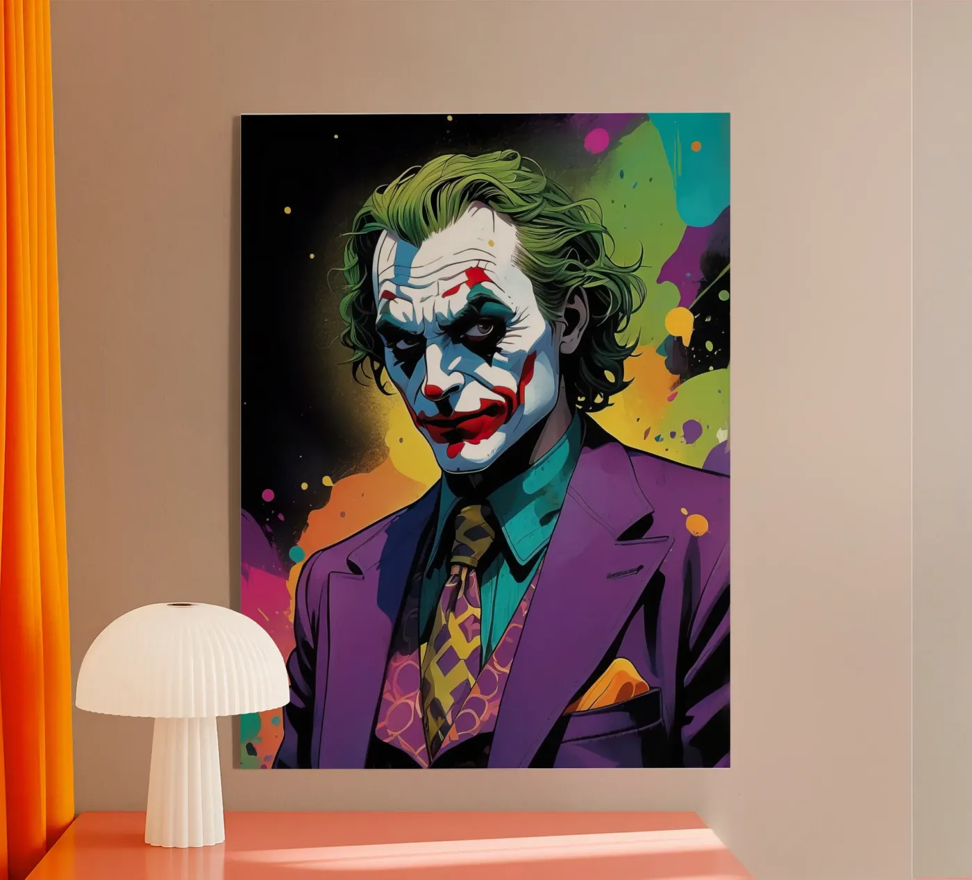 Joker plexiglass da 🎁 NOBELART