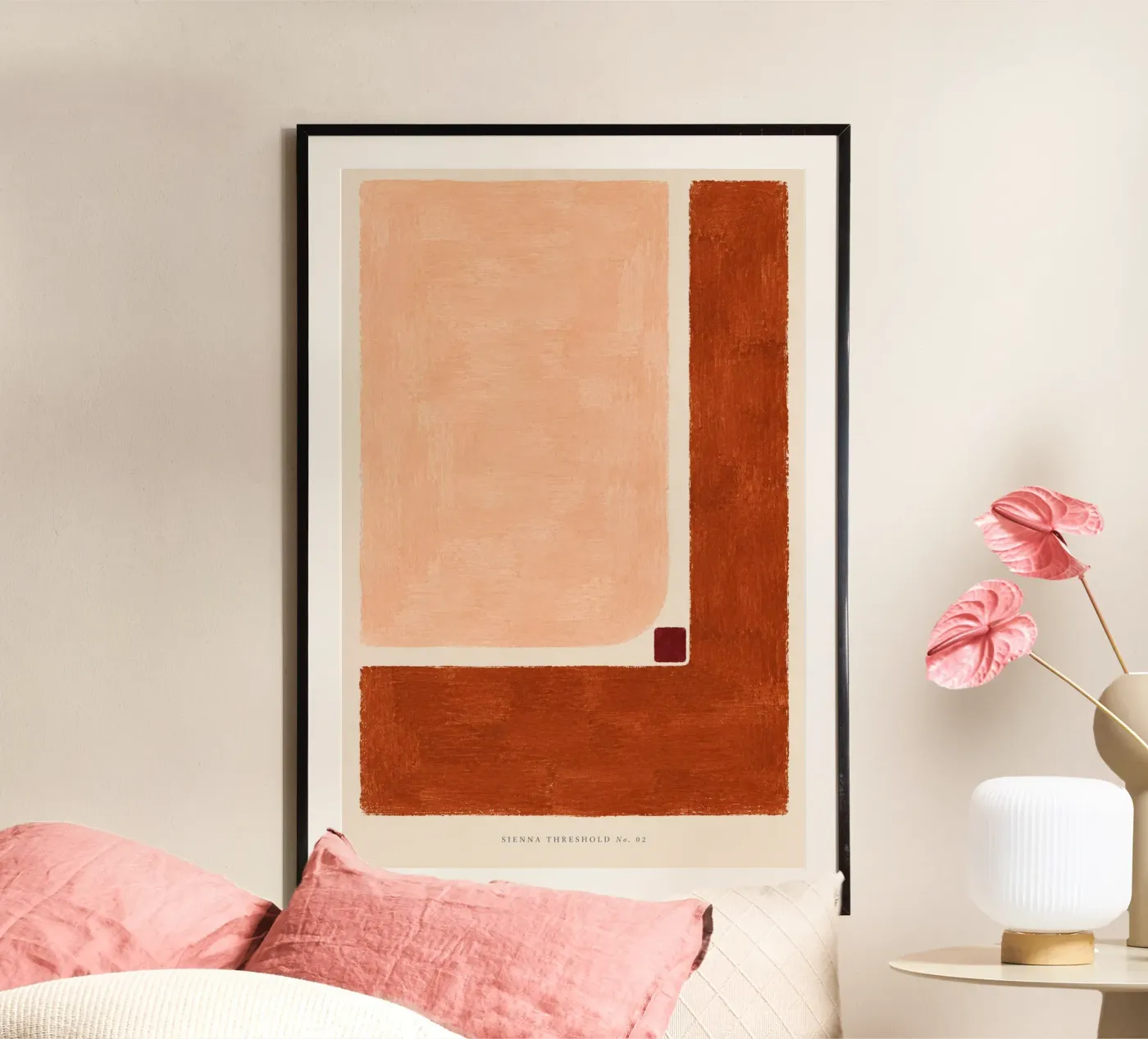 Sienna Threshold No. 02 poster da GEOMETRIC STUDIO