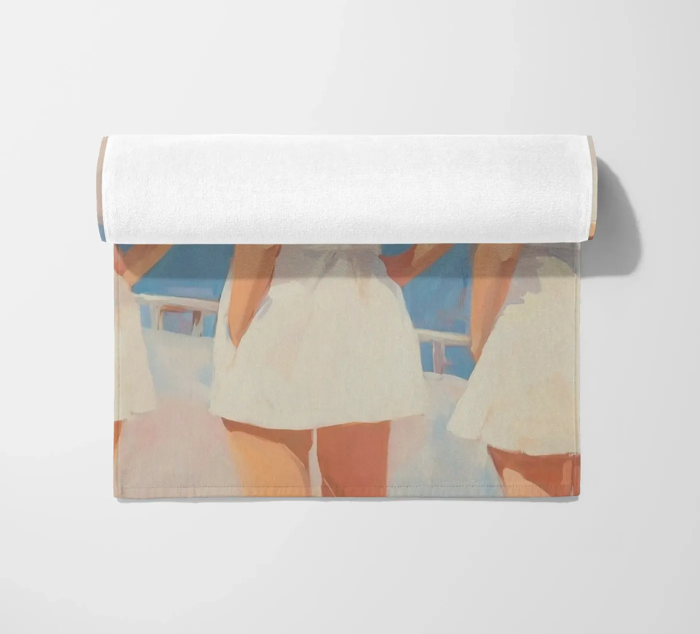 Tre donne telo mare da Melloi Art Print