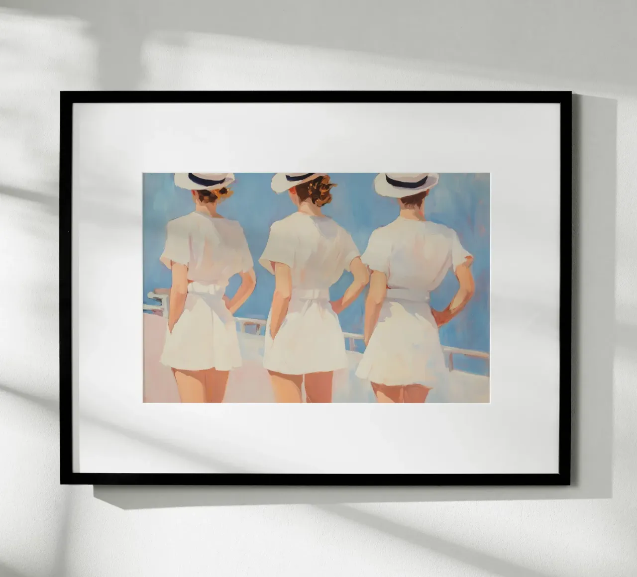 Three Women poster da Melloi Art Print