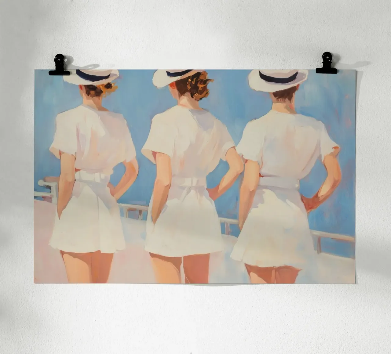 Three Women poster da Melloi Art Print