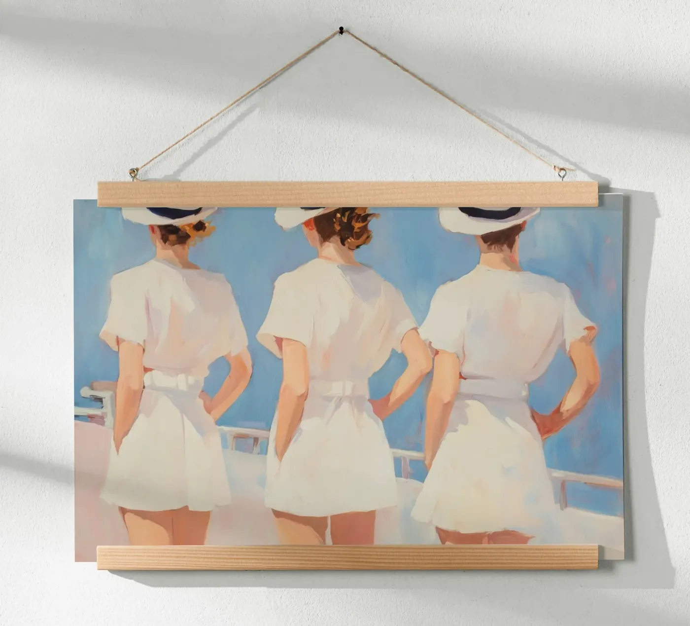 Drie vrouwen poster van Melloi Art Print