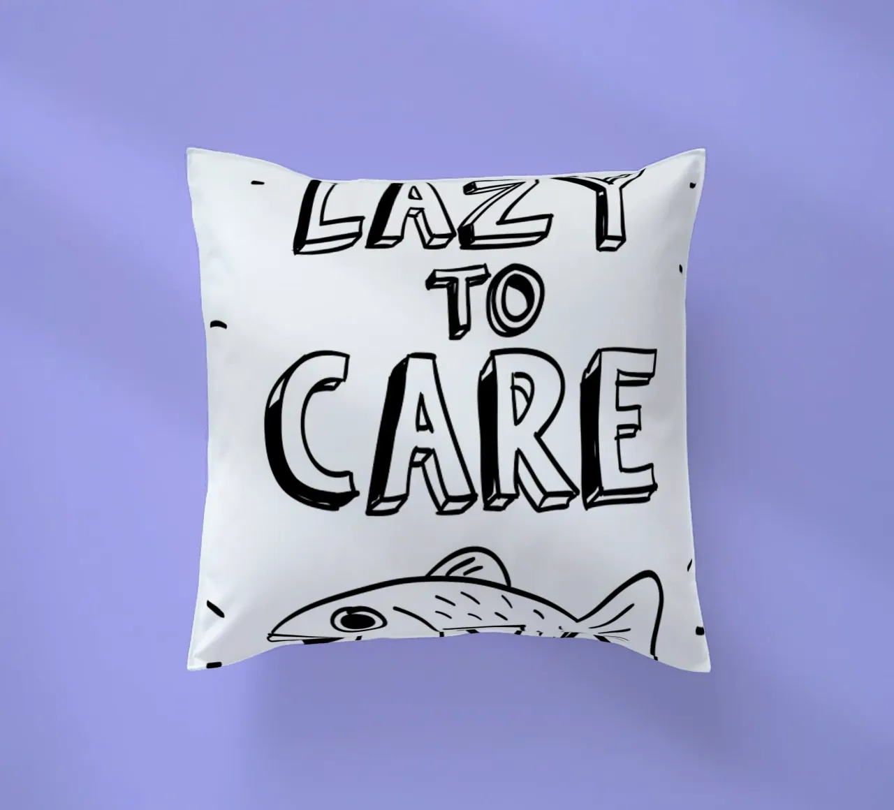 Too Lazy cuscino da aryamularama