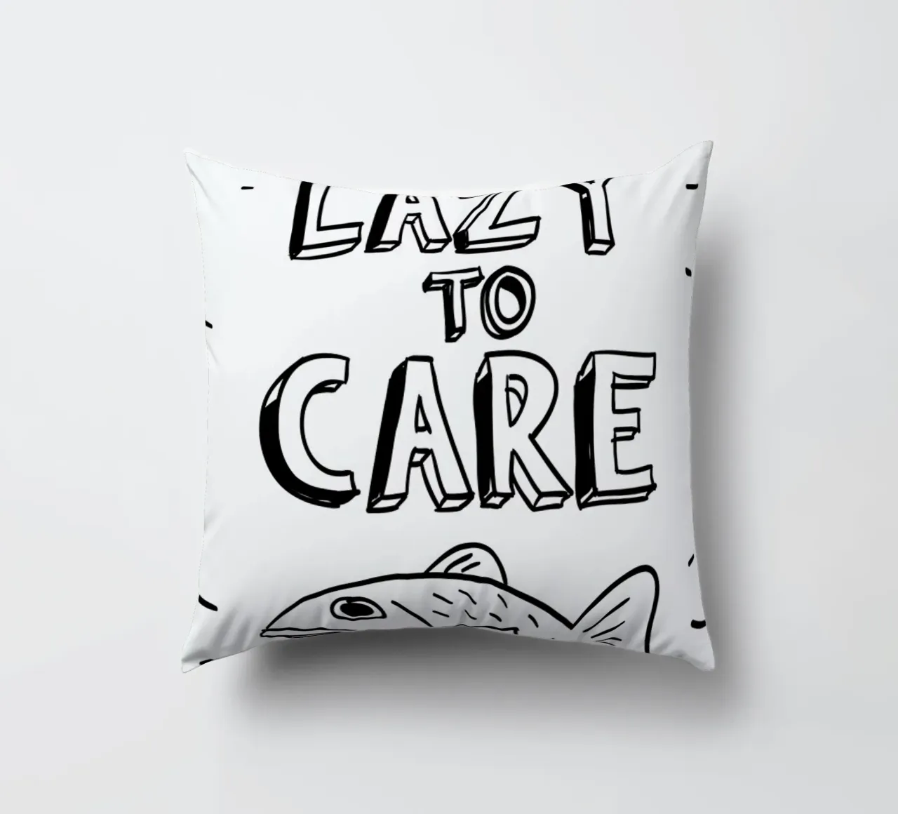 Too Lazy cuscino da aryamularama