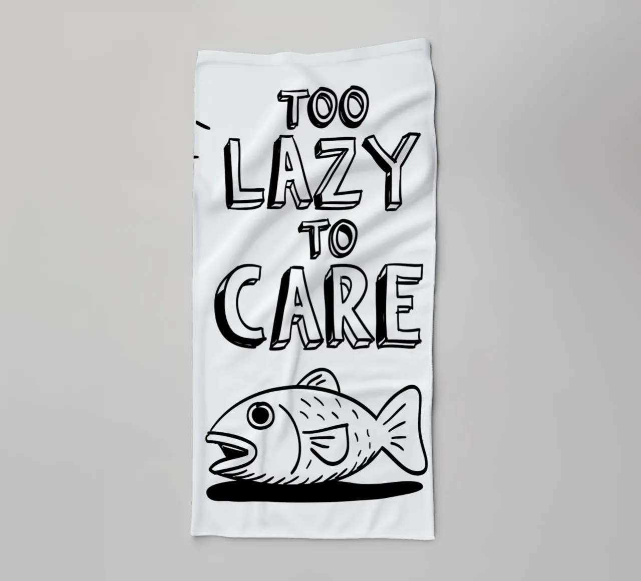 Too Lazy asciugamano da bagno da aryamularama
