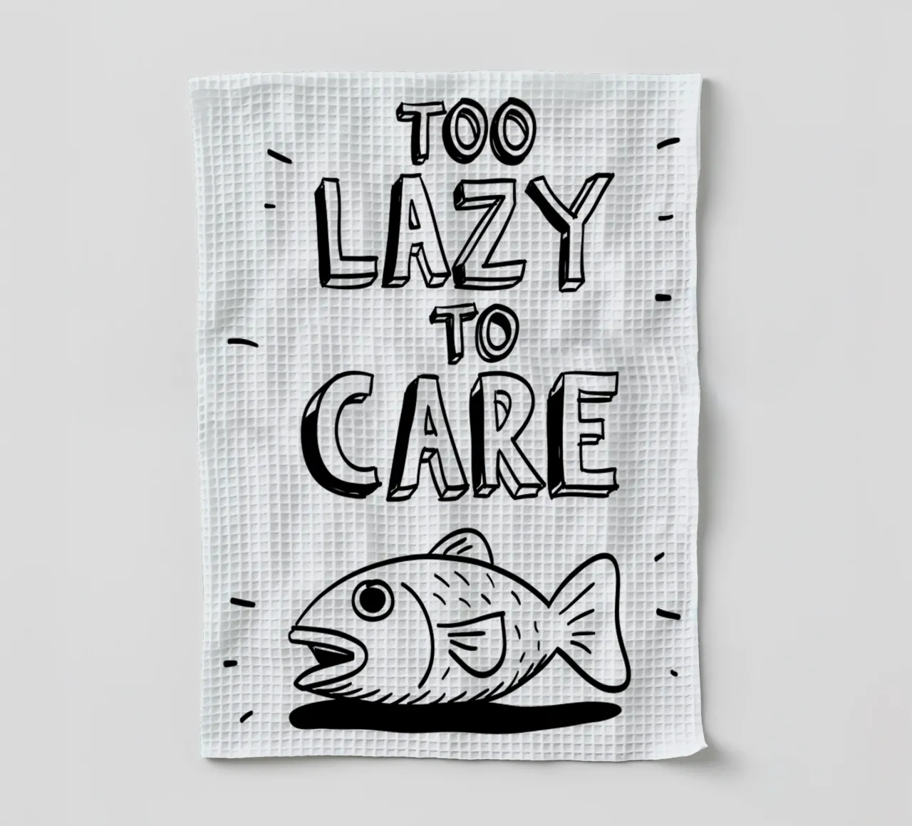 Too Lazy canovaccio da cucina da aryamularama