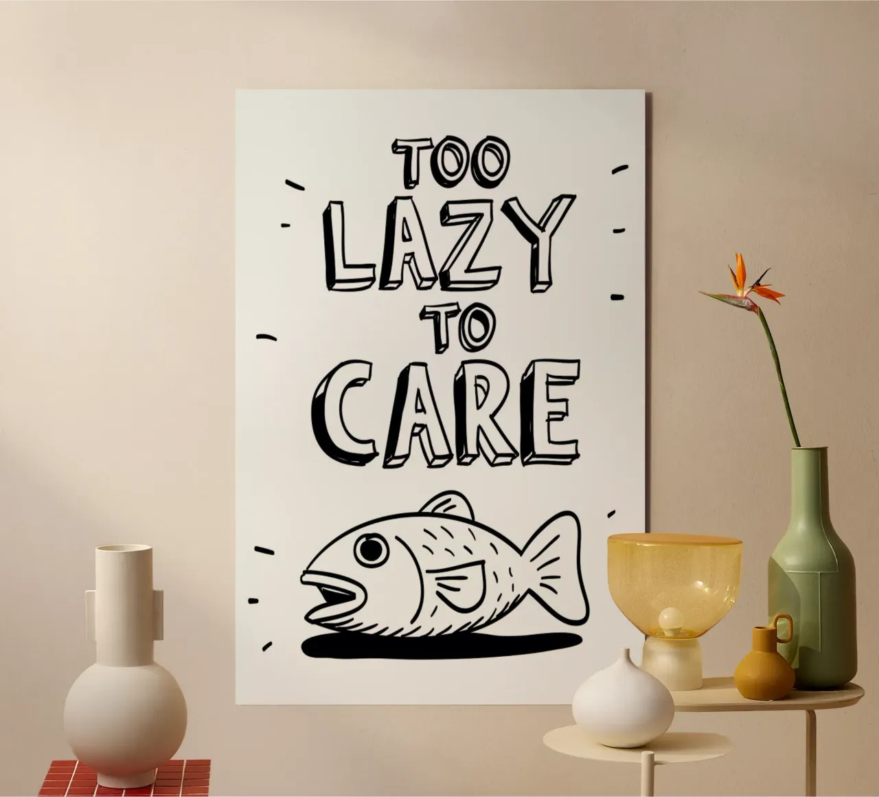 Too Lazy alluminio dibond da aryamularama