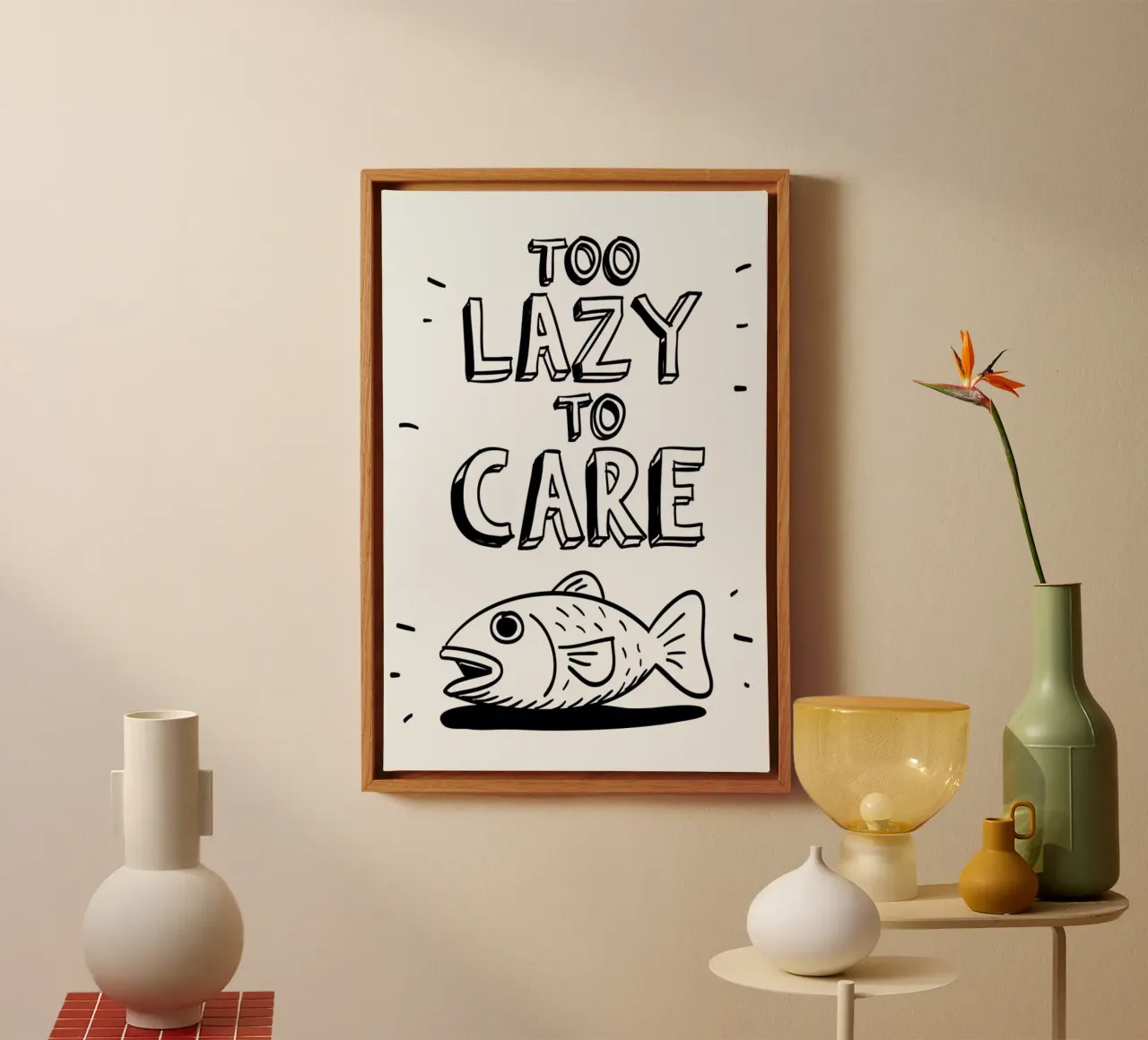 Too Lazy tela da aryamularama