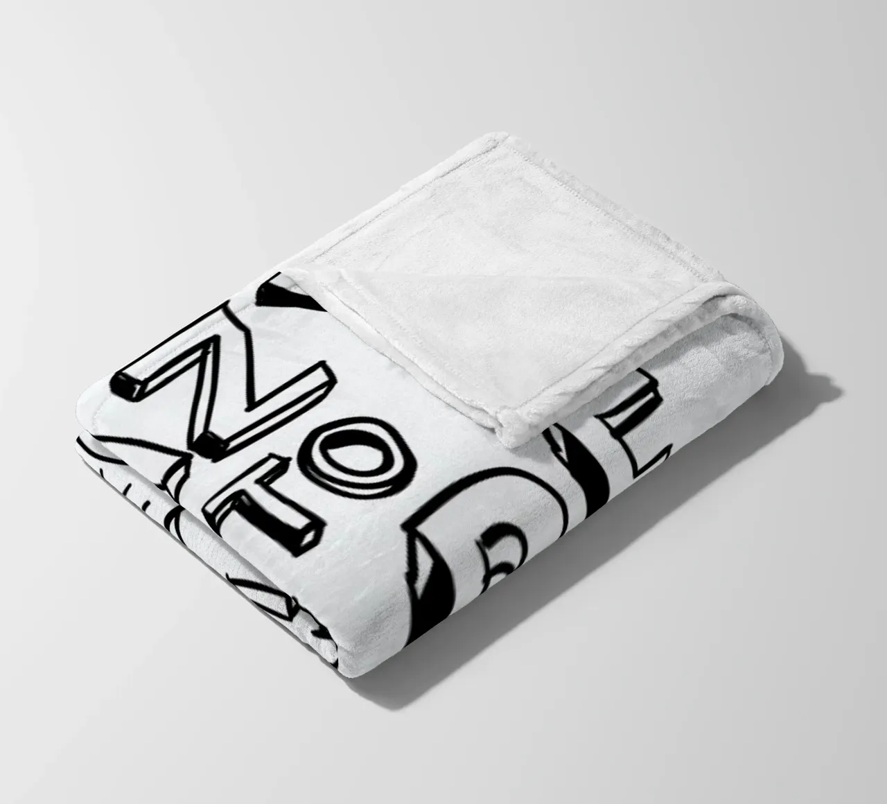 Too Lazy coperta in pile da aryamularama