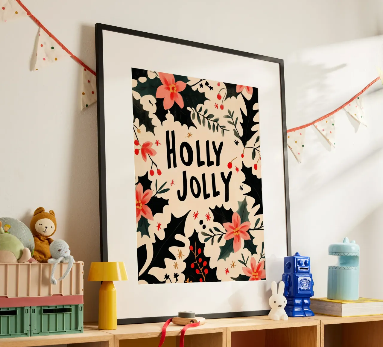 Holly Jolly No 1 carta hahnemühle da treechild