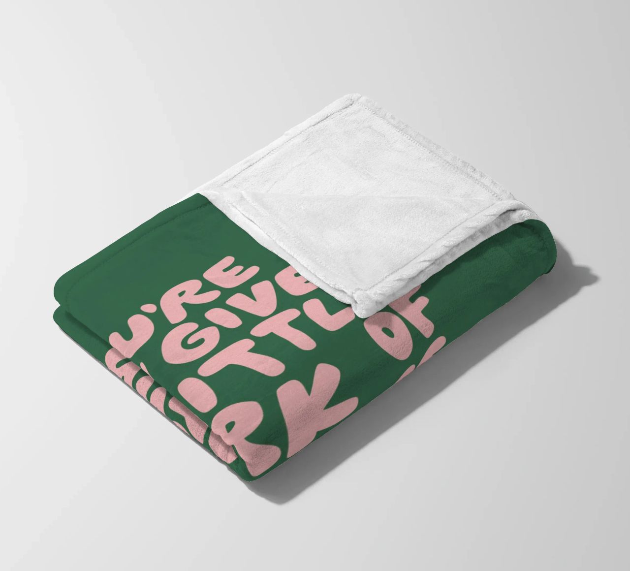 Ti è stata data solo una piccola scintilla di follia che non devi perdere coperta in pile da THE MOTIVATED TYPE