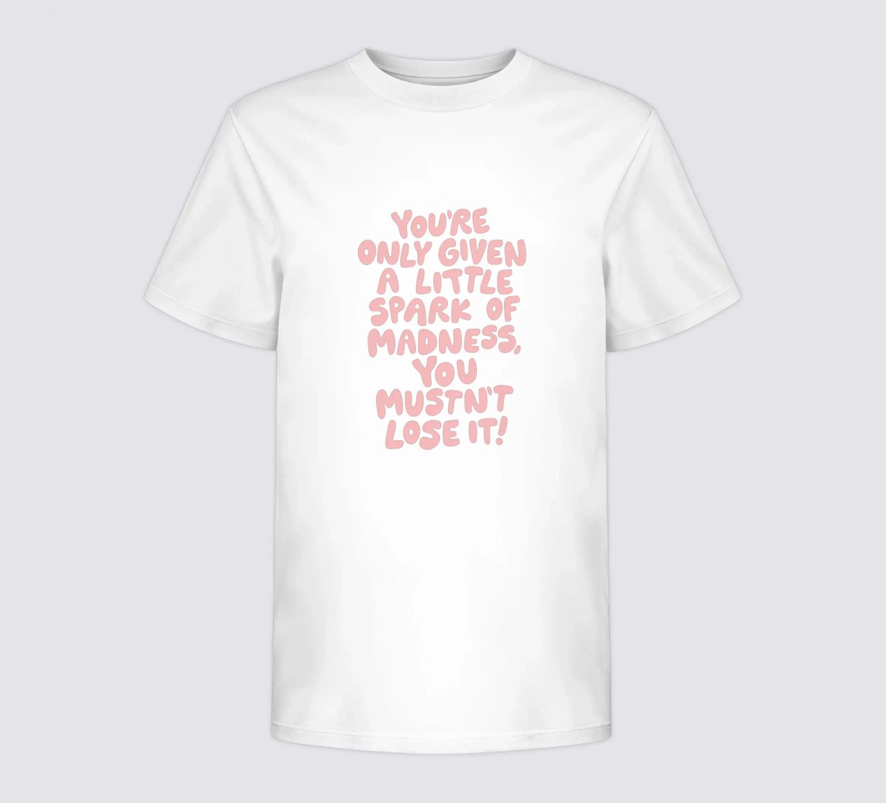 Ti è stata data solo una piccola scintilla di follia che non devi perdere t-shirt bambini da THE MOTIVATED TYPE
