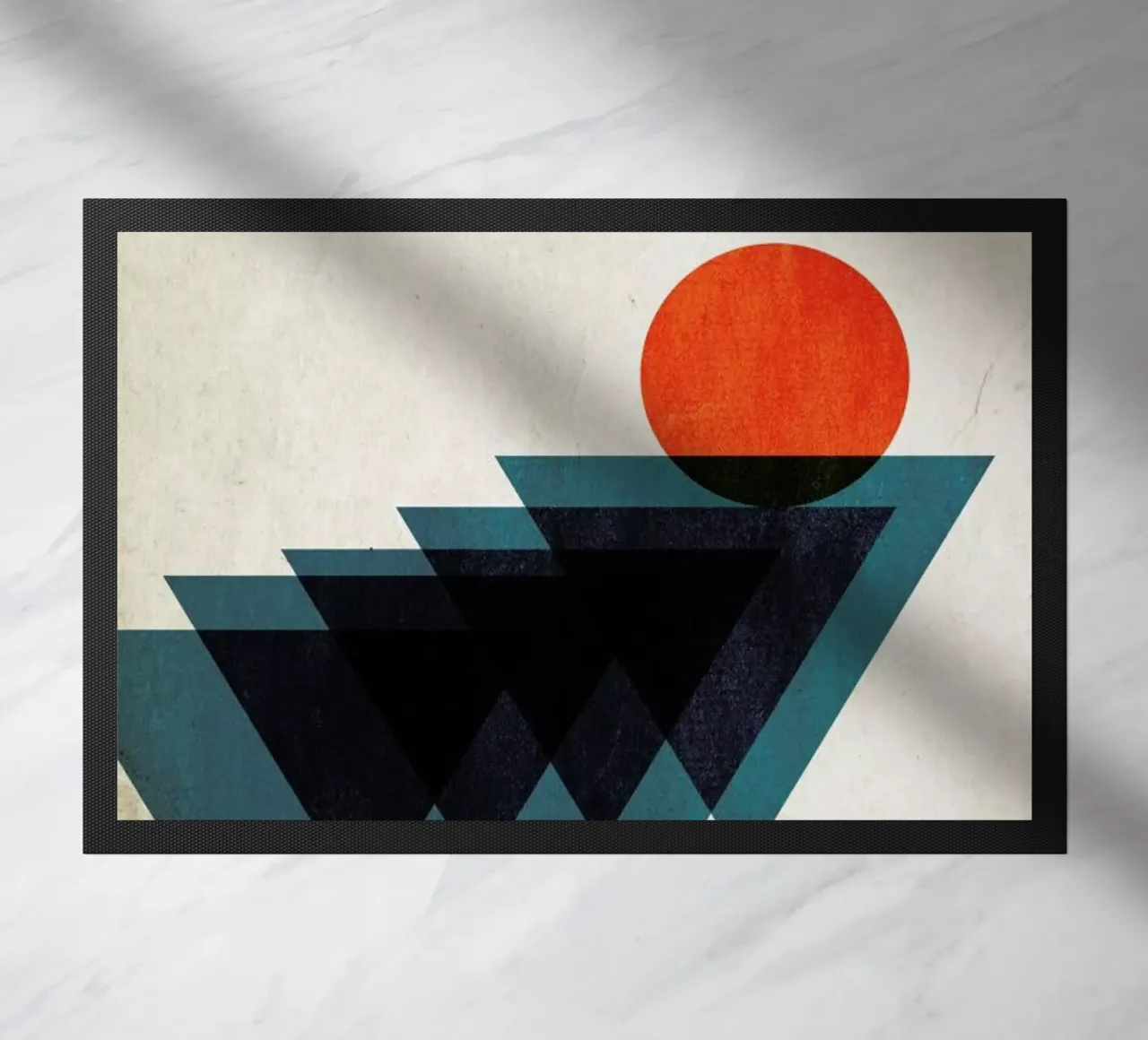 Apfelsine doormat by Kubistika