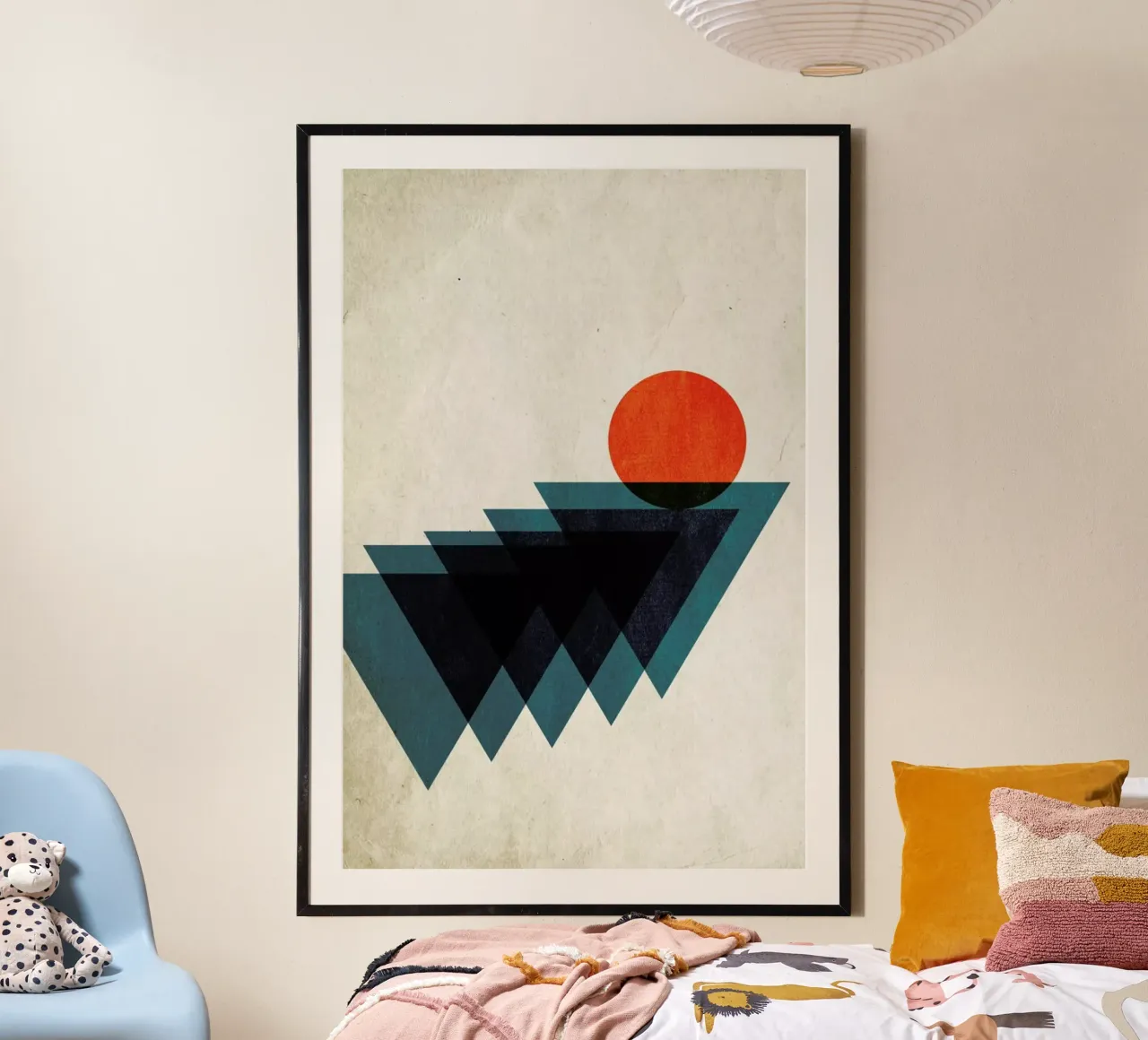 Apfelsine poster da Kubistika