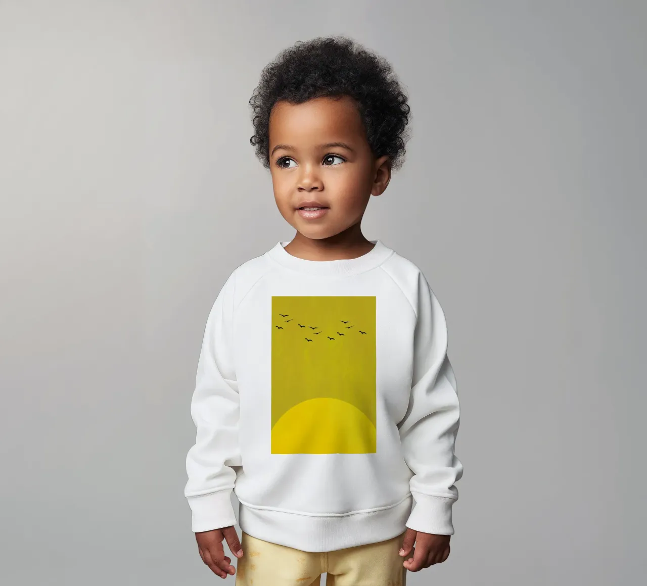 Sonnentanz baby sweatshirt by Kubistika