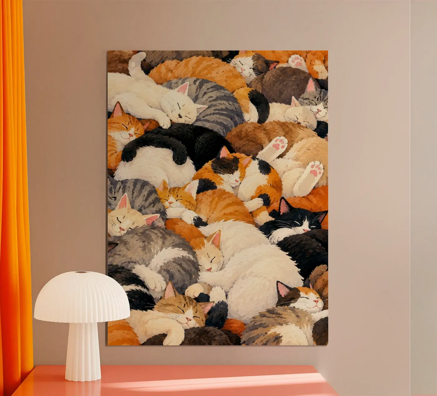 Katten poster van Miss Tigri