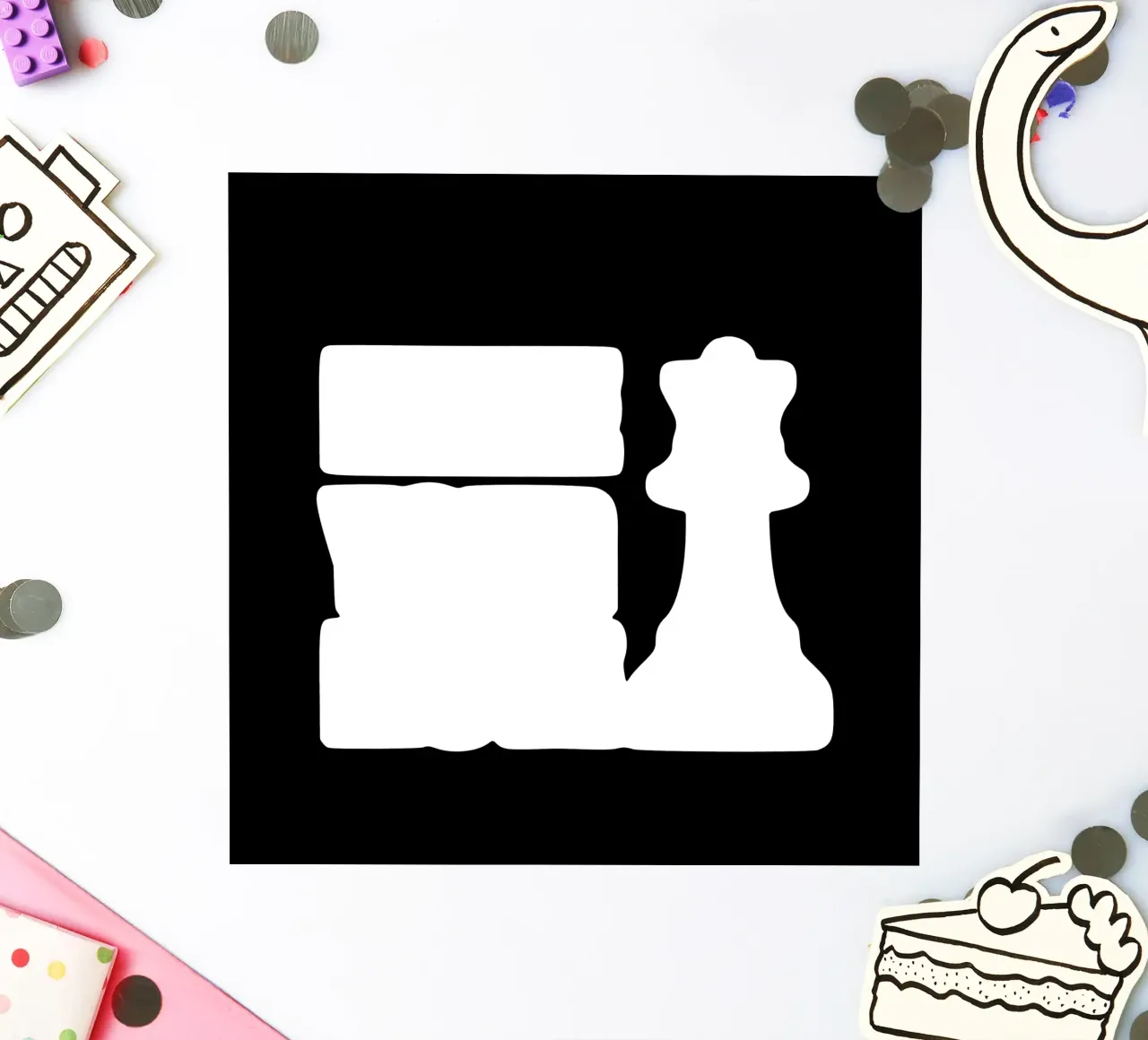 Make your chess move adesivo da happieeagle