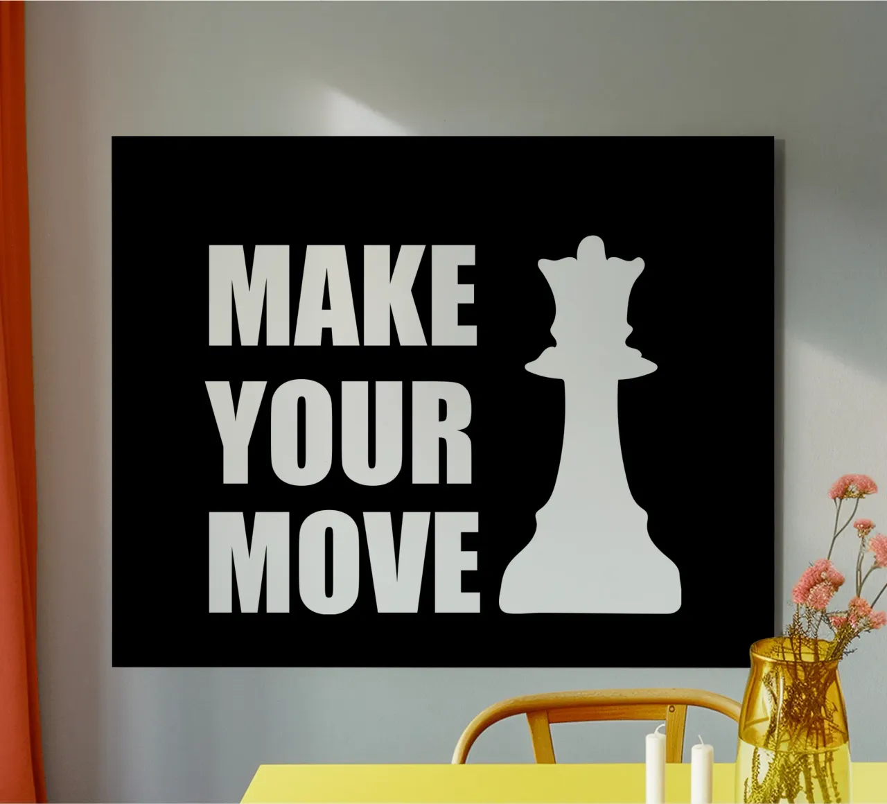Make your chess move alluminio dibond da happieeagle