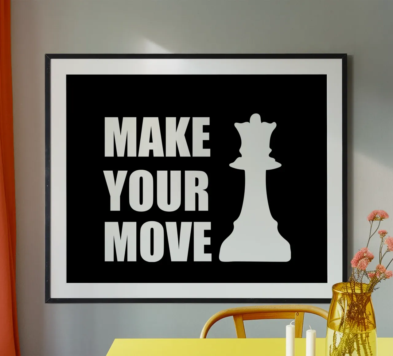 Make your chess move poster by happieeagle