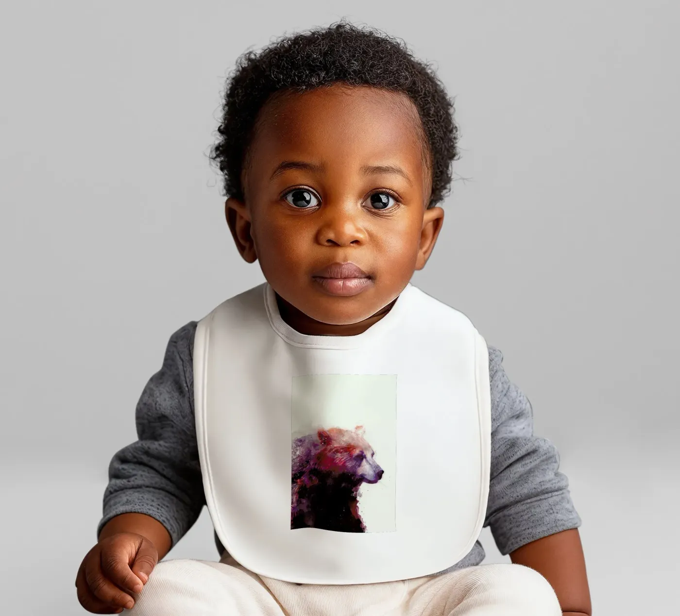 Calm baby slabbetje van Amy Hamilton