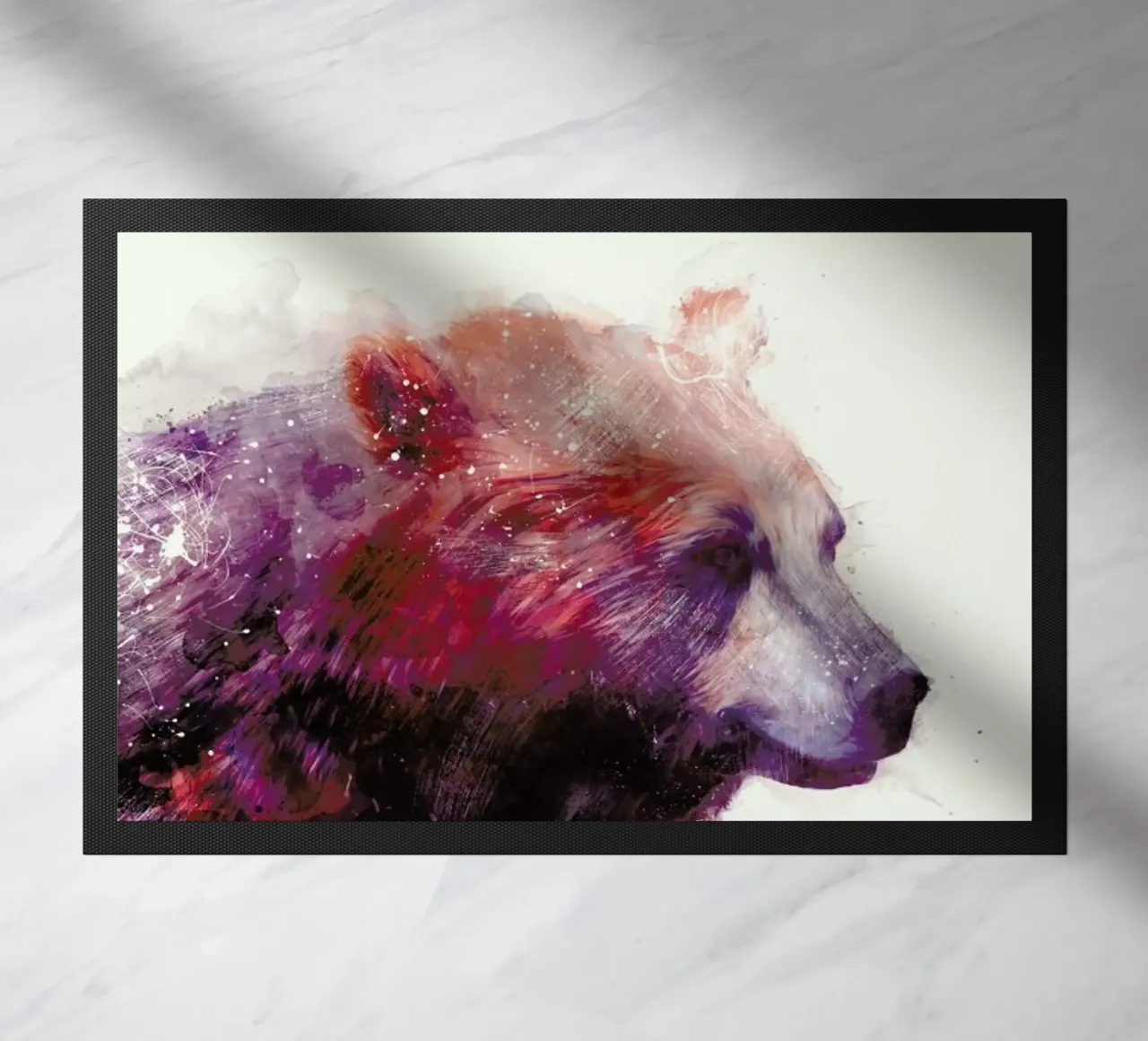 Calm doormat by Amy Hamilton