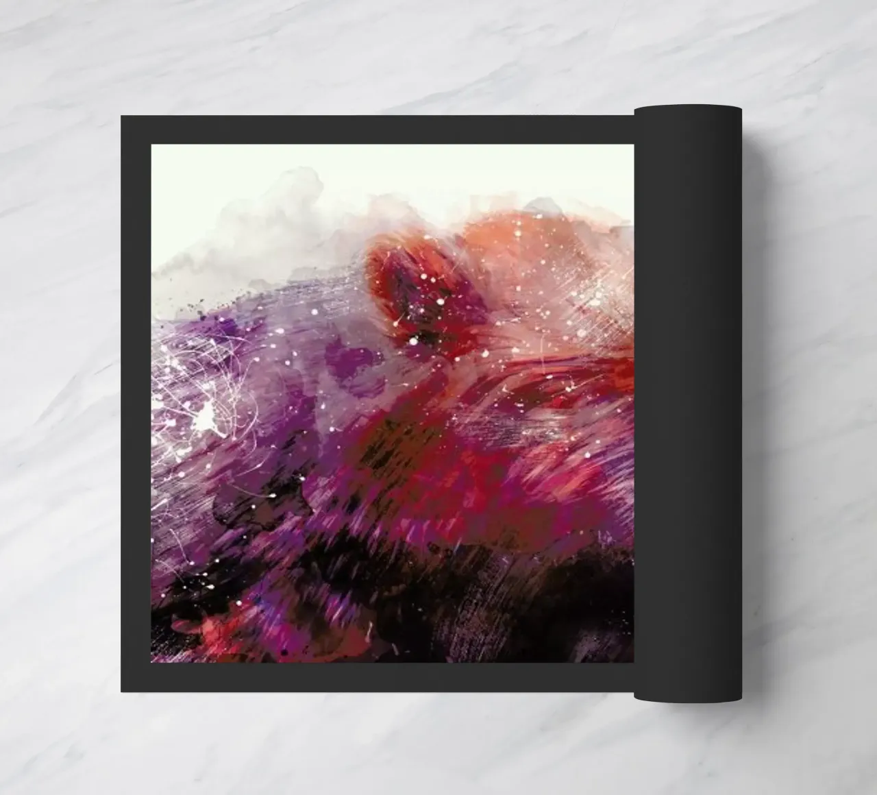 Calm doormat by Amy Hamilton