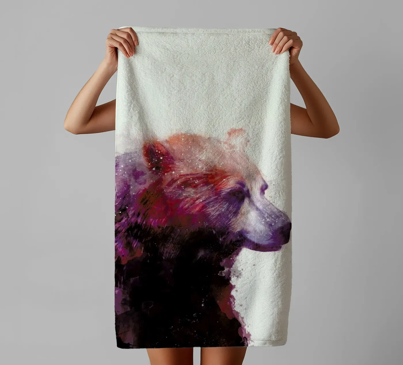 Calm badhanddoek van Amy Hamilton
