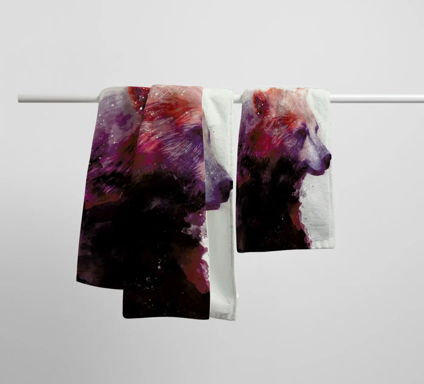 Calm badhanddoek van Amy Hamilton