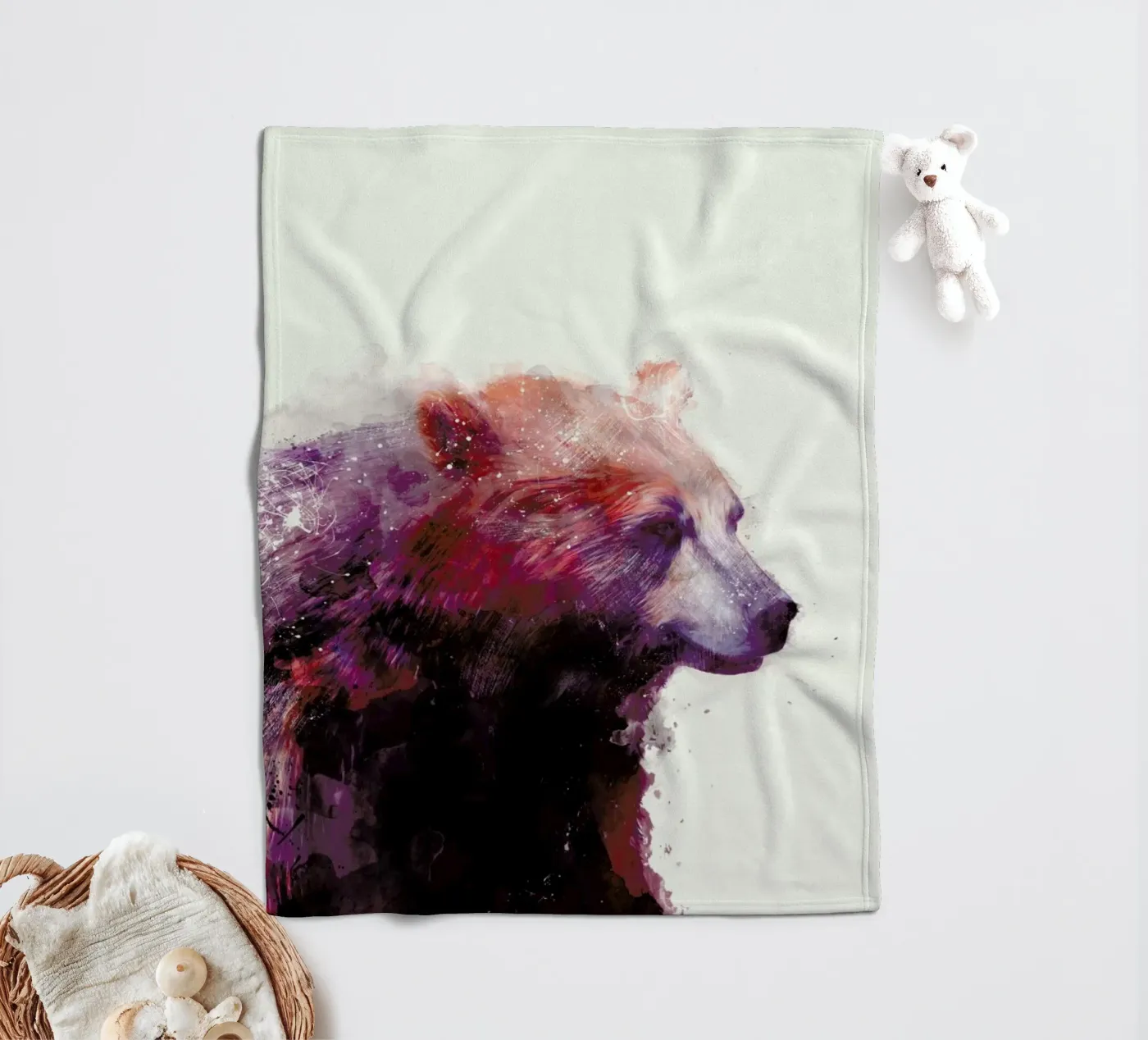 Calm Fleecedecke von Amy Hamilton