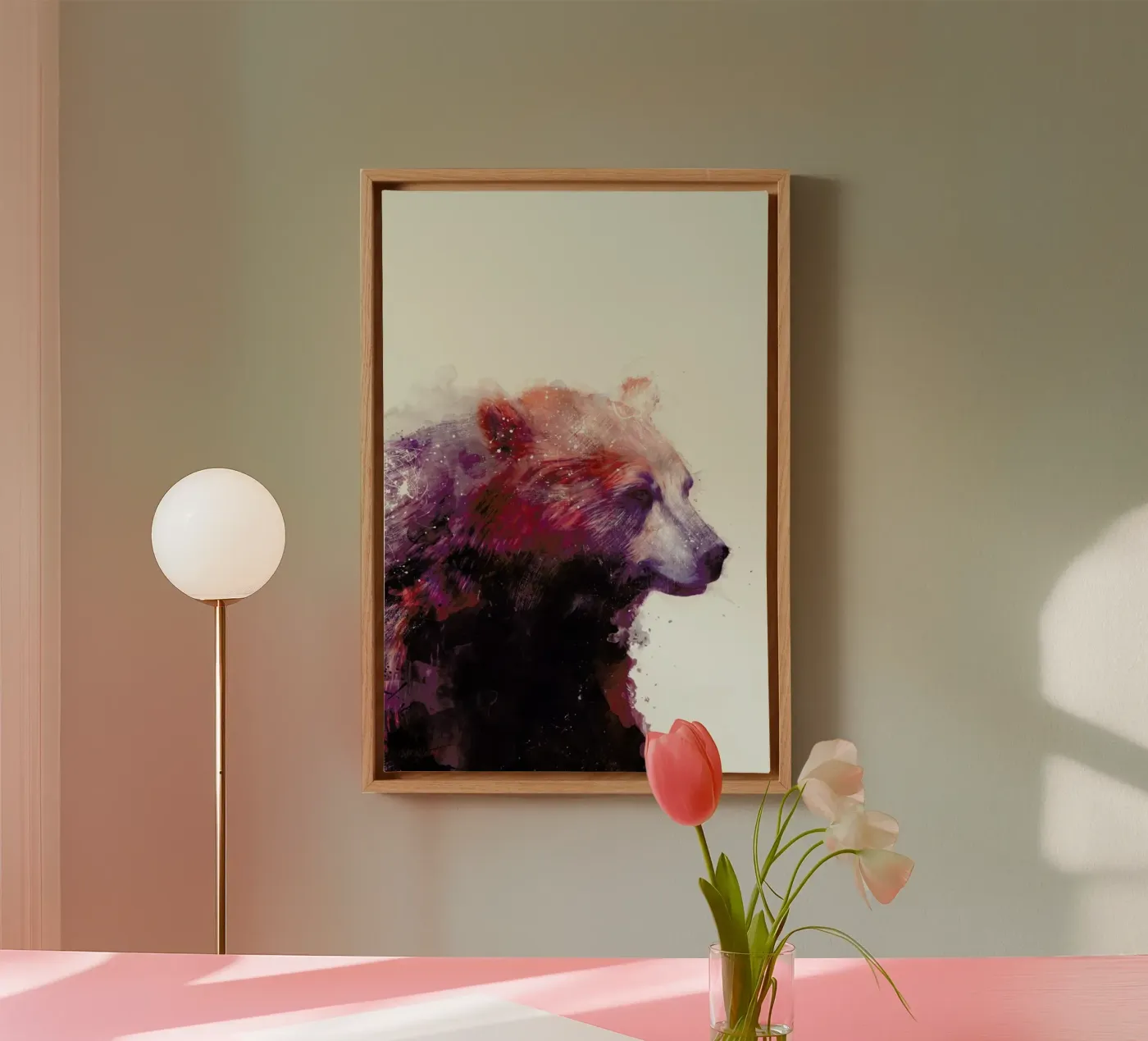 Calm canvas van Amy Hamilton