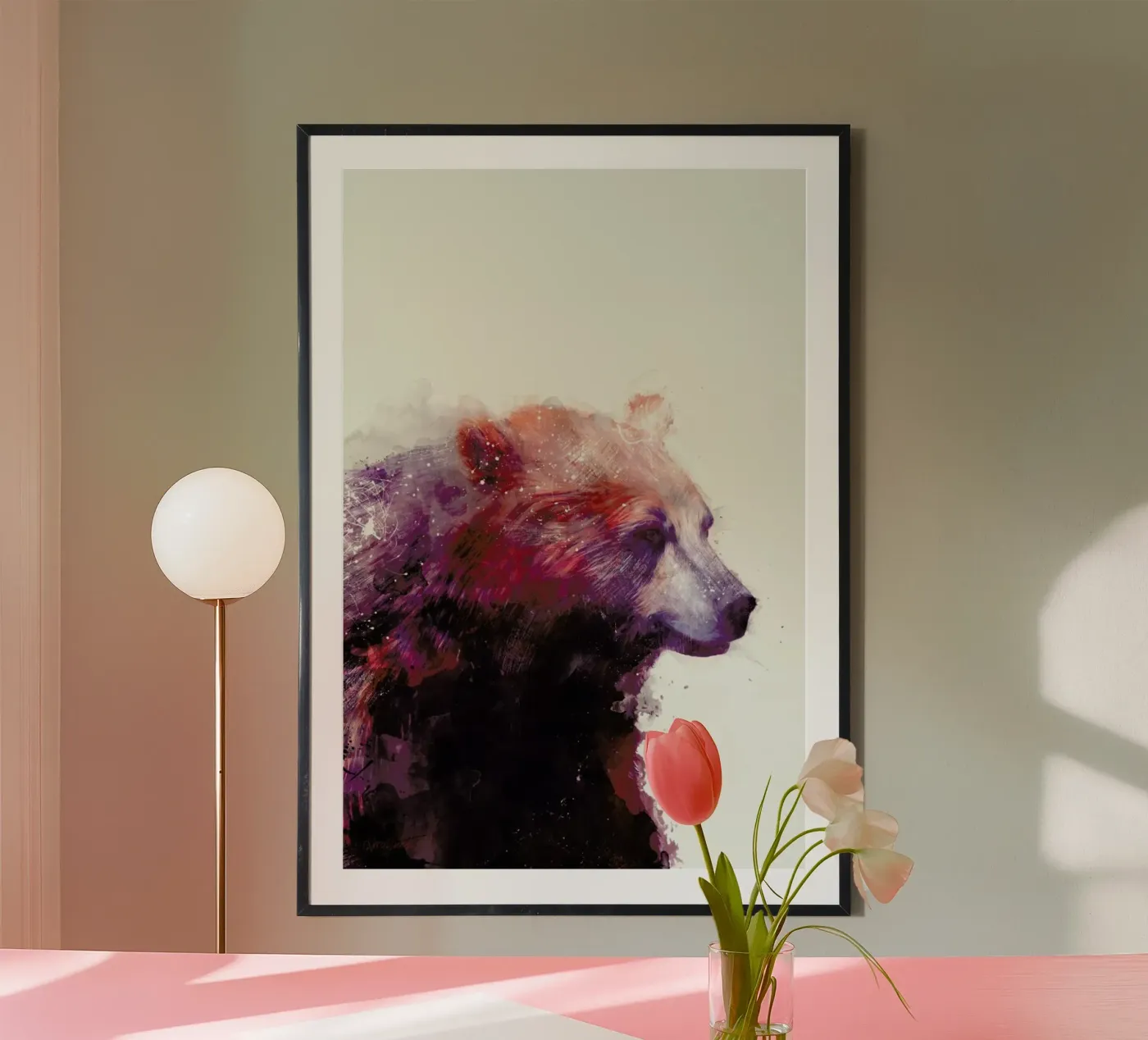 Calm poster by Amy Hamilton