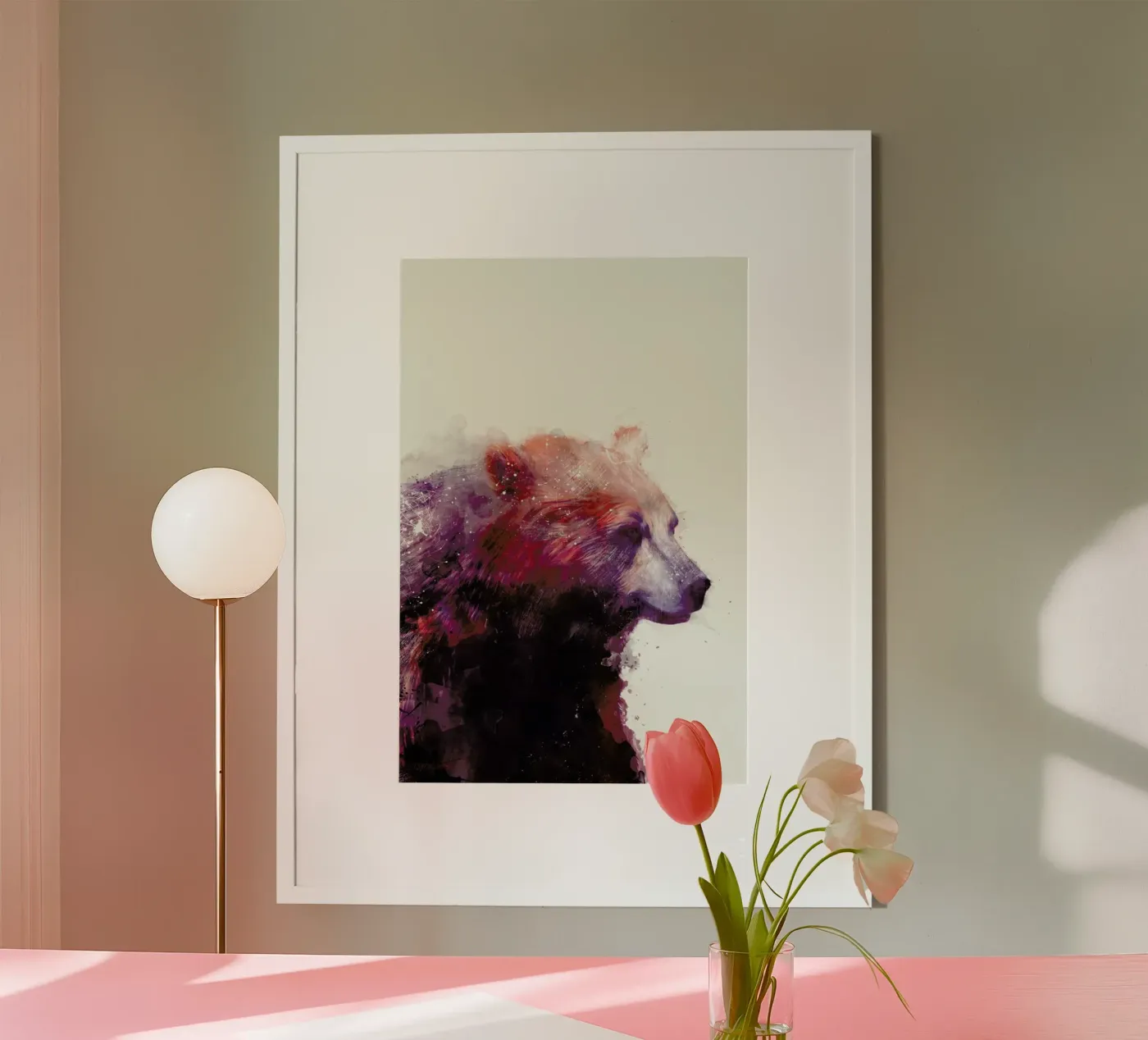 Calm poster by Amy Hamilton
