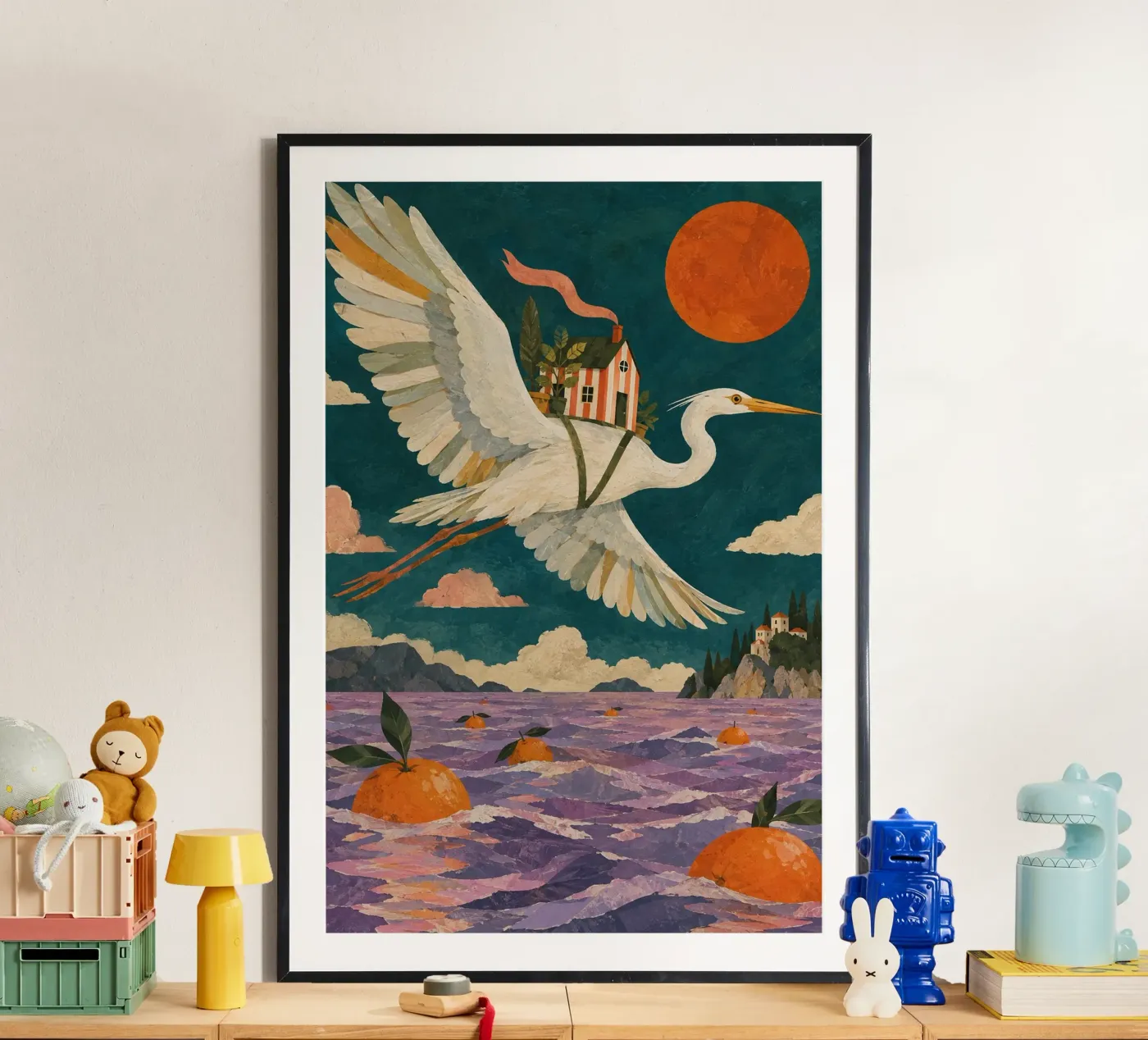 Storch Poster von Alina