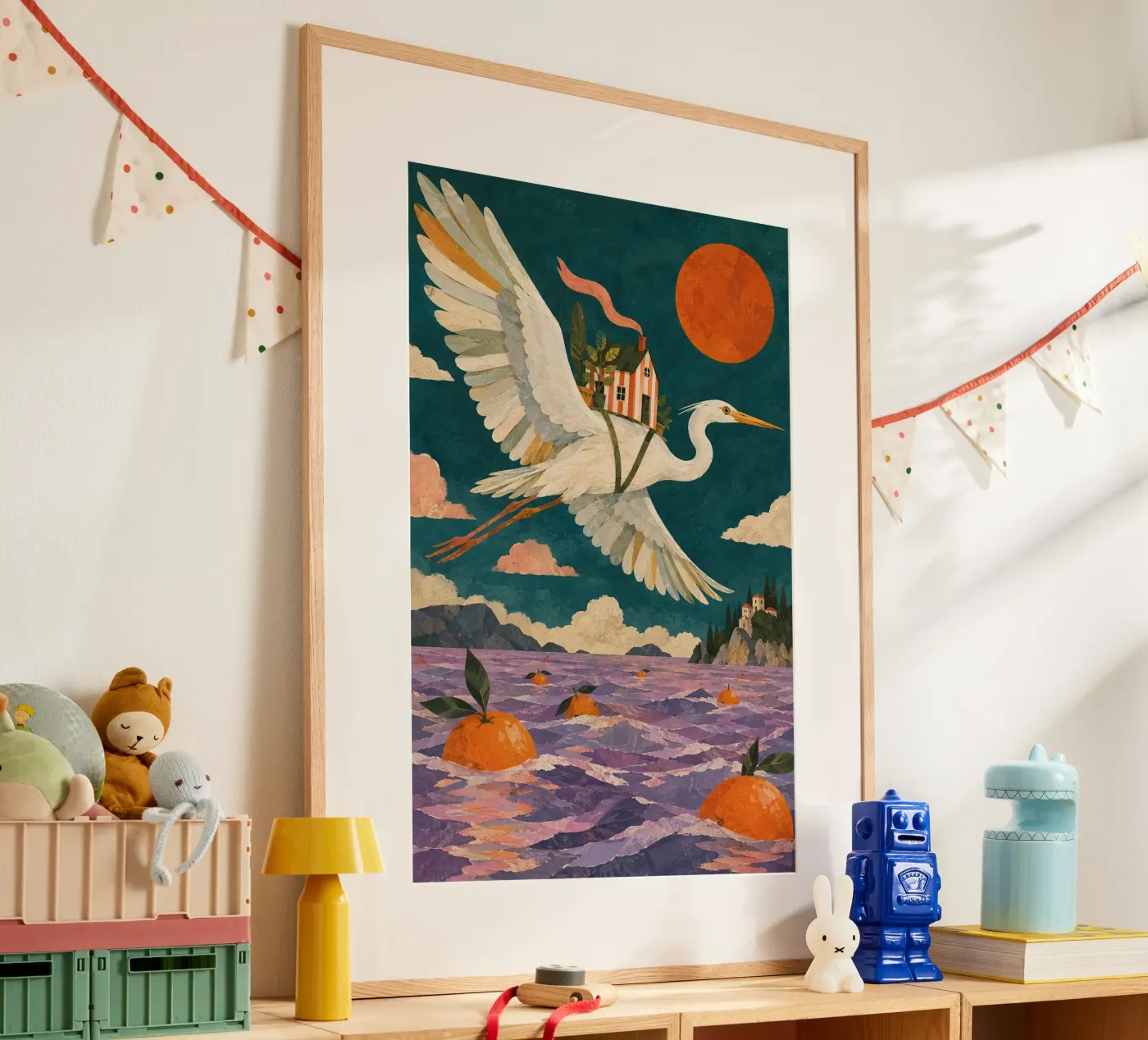 Storch Poster von Alina