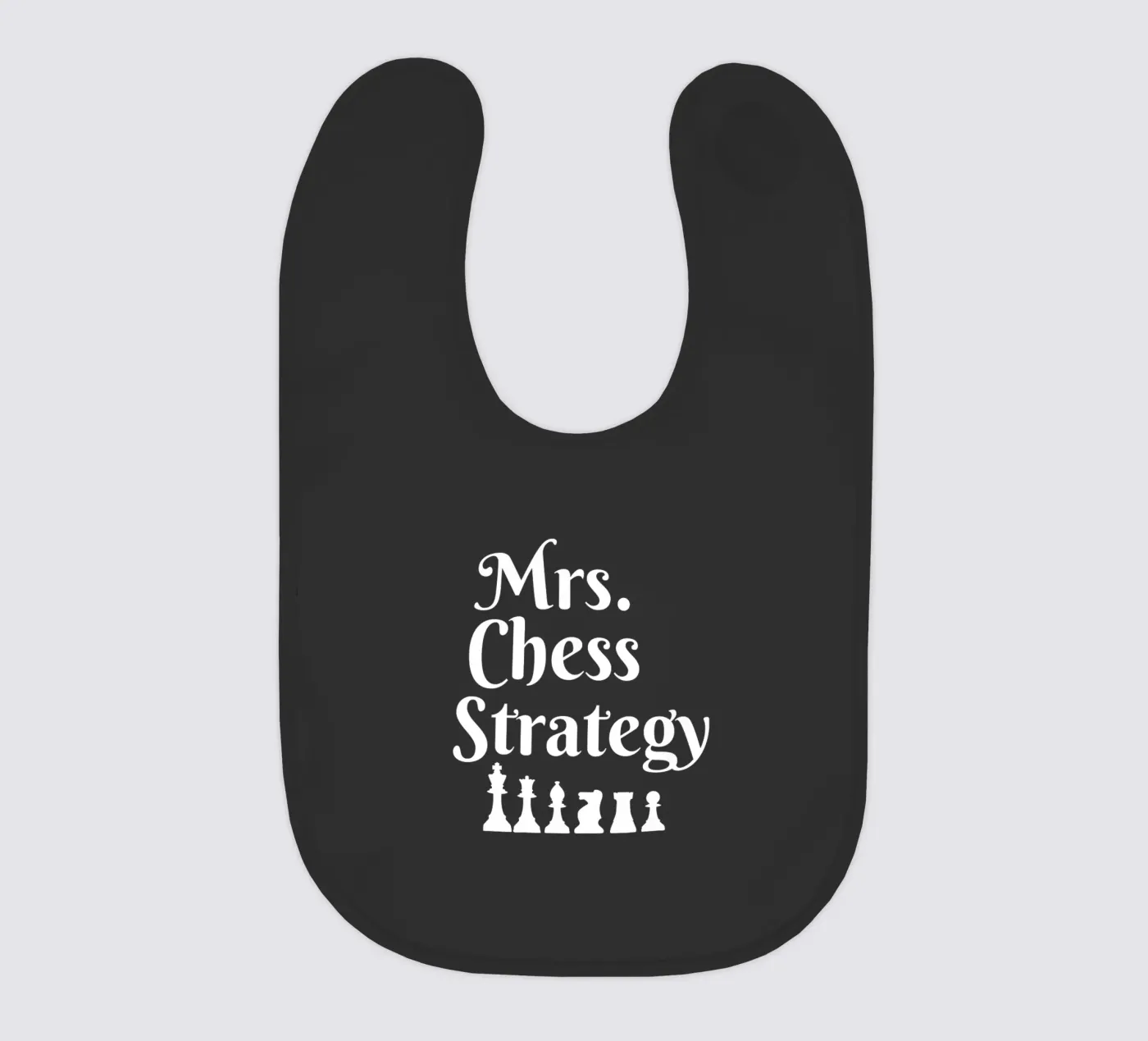 Mrs Chess strategy bavaglino da happieeagle