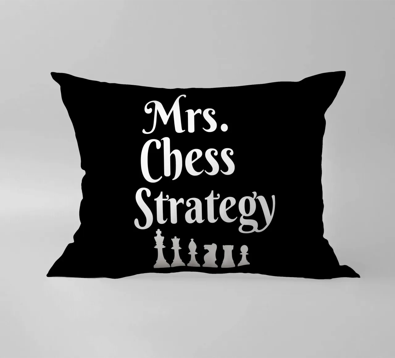 Mrs Chess strategy cuscino da happieeagle