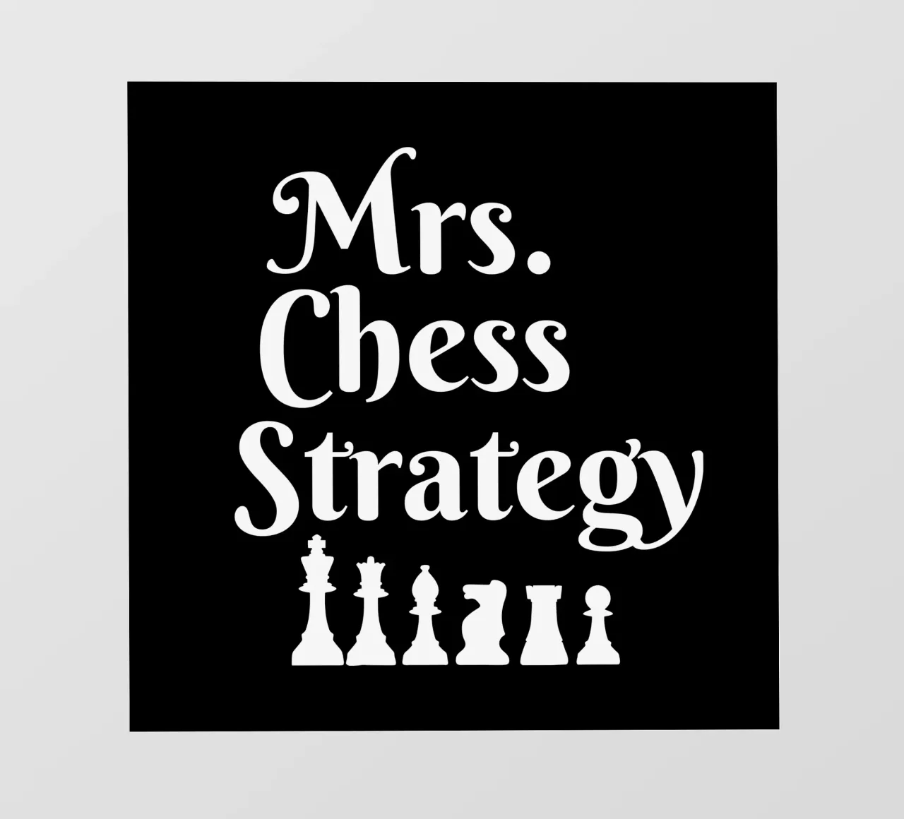 Mrs Chess strategy pellicola backlit da happieeagle
