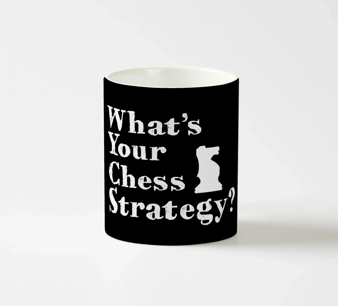 What's your chess strategy tazza in ceramica da happieeagle