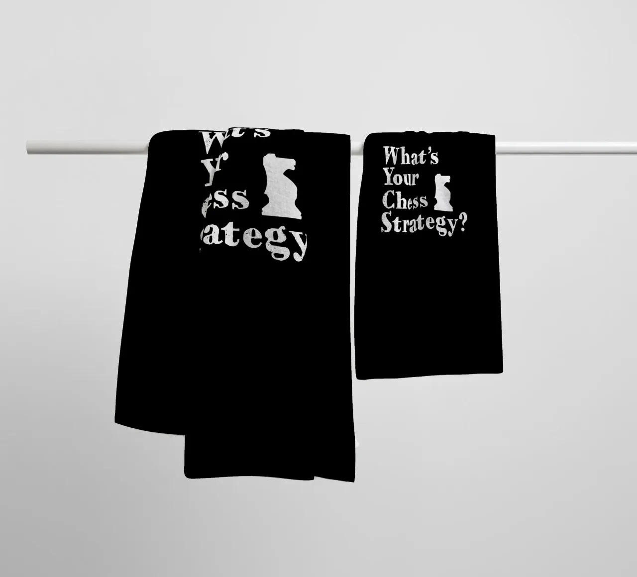 What's your chess strategy asciugamano da bagno da happieeagle