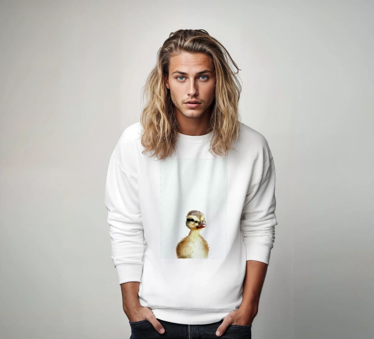 Little Duck felpa da Amy Hamilton