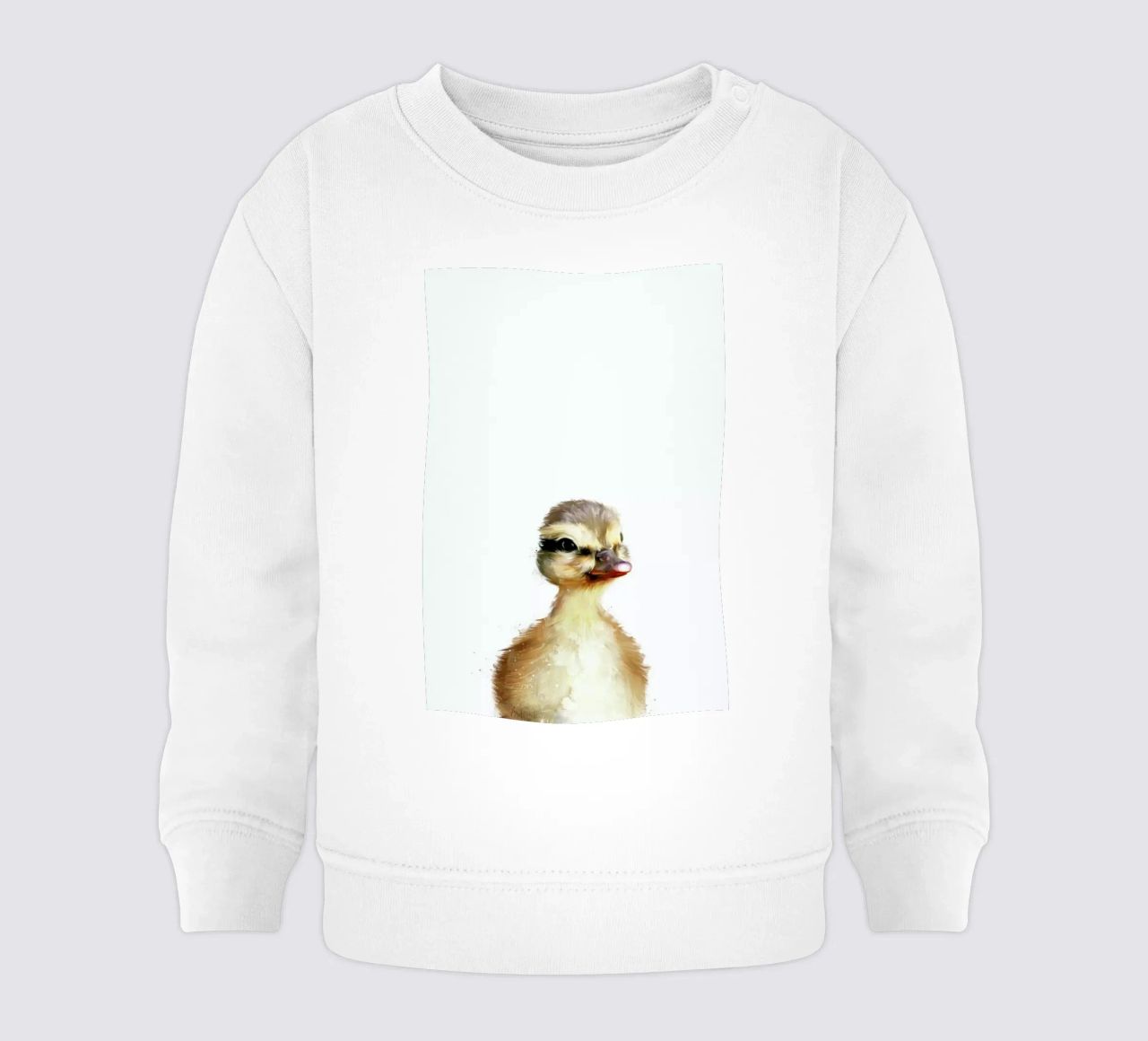Little Duck felpa neonato da Amy Hamilton