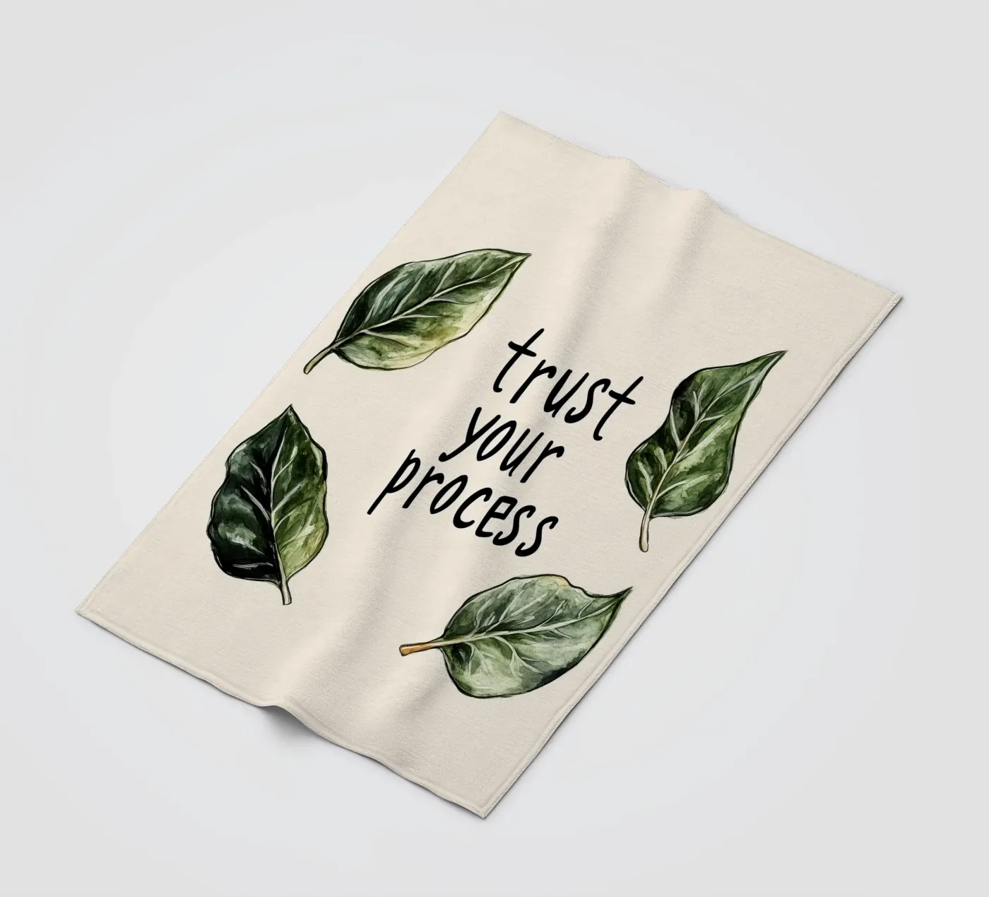 Trust Your Process fleecedeken van treechild